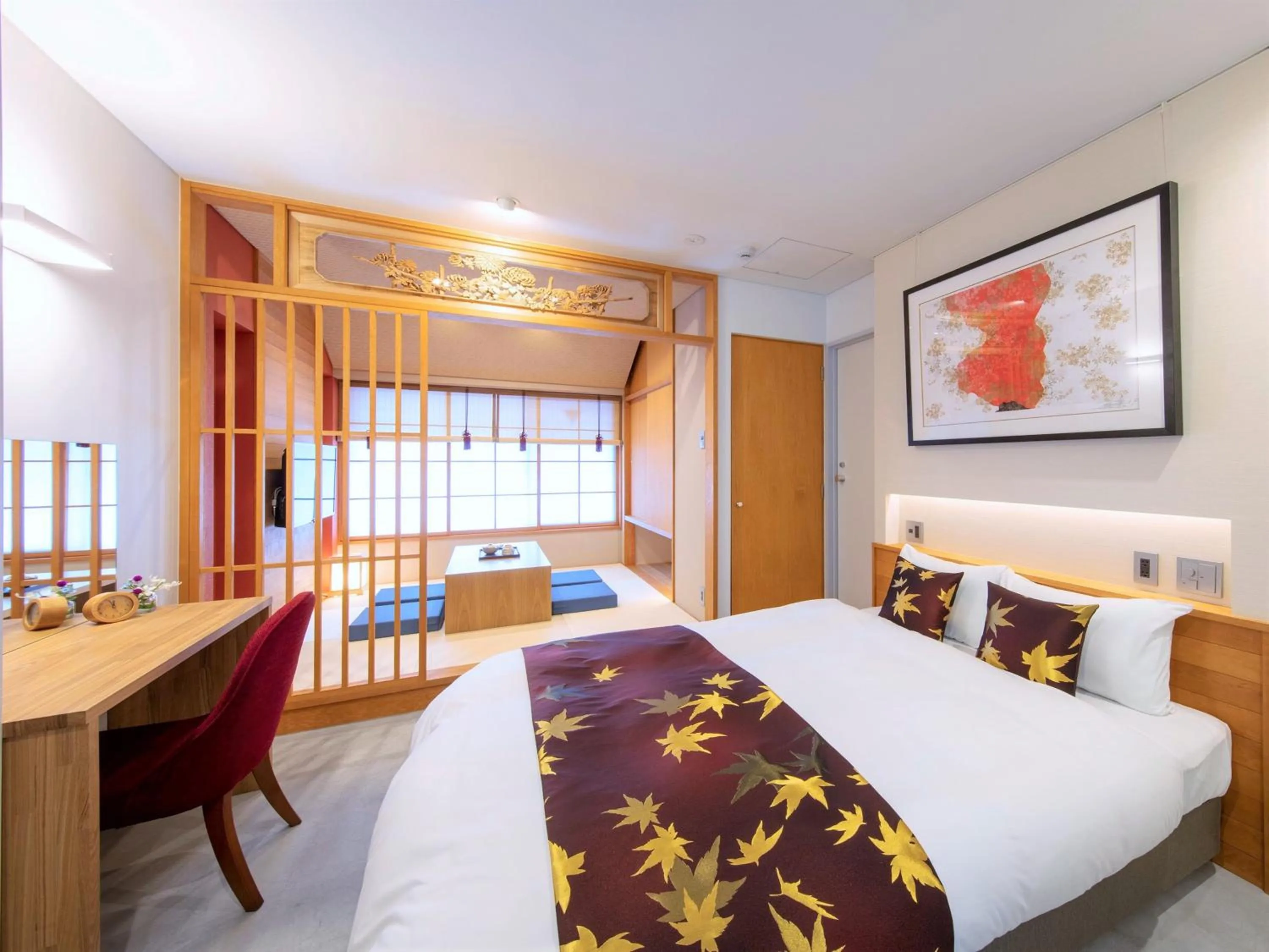 Photo of the whole room in Tanakaya Kyoto Karasuma