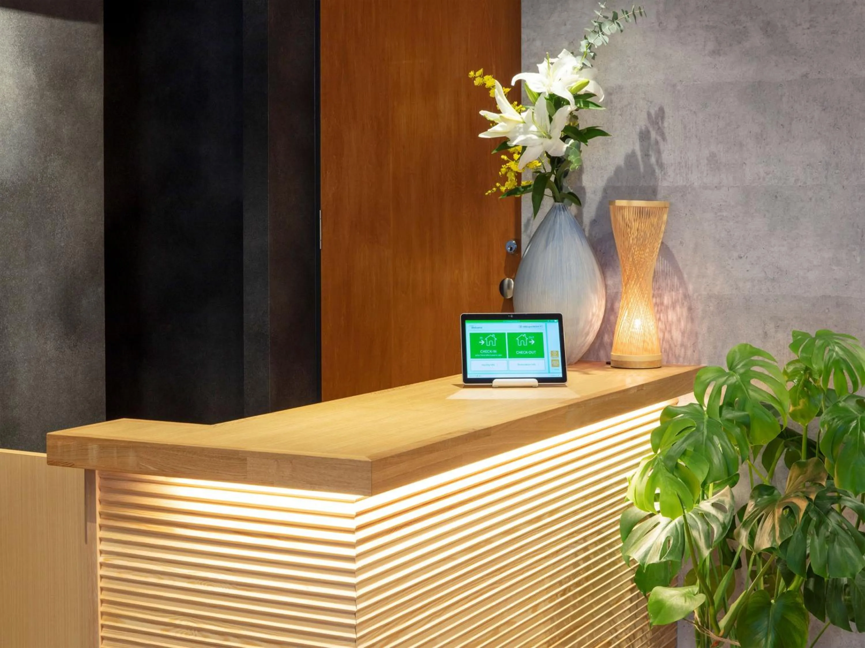 Lobby or reception in Tanakaya Kyoto Karasuma