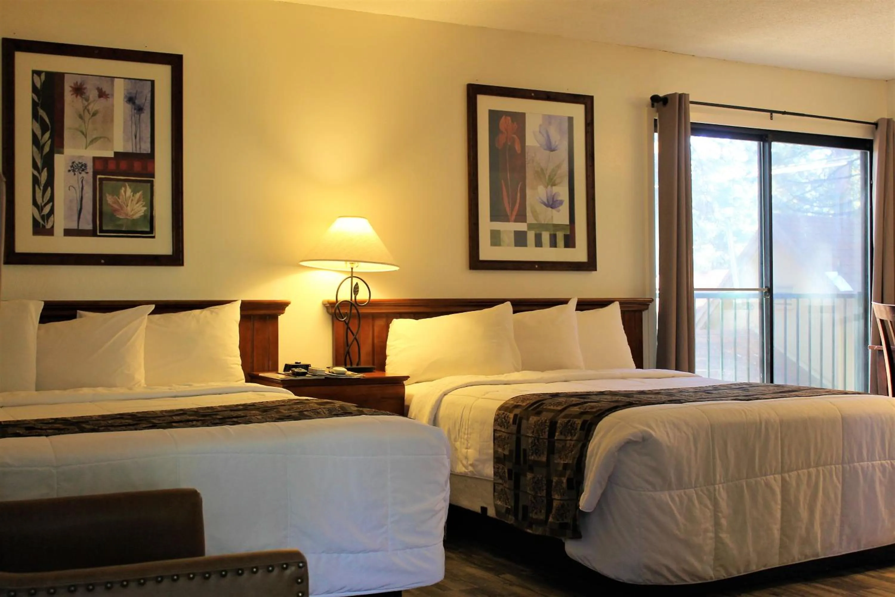 Photo of the whole room, Bed in Big Pines Mountain House