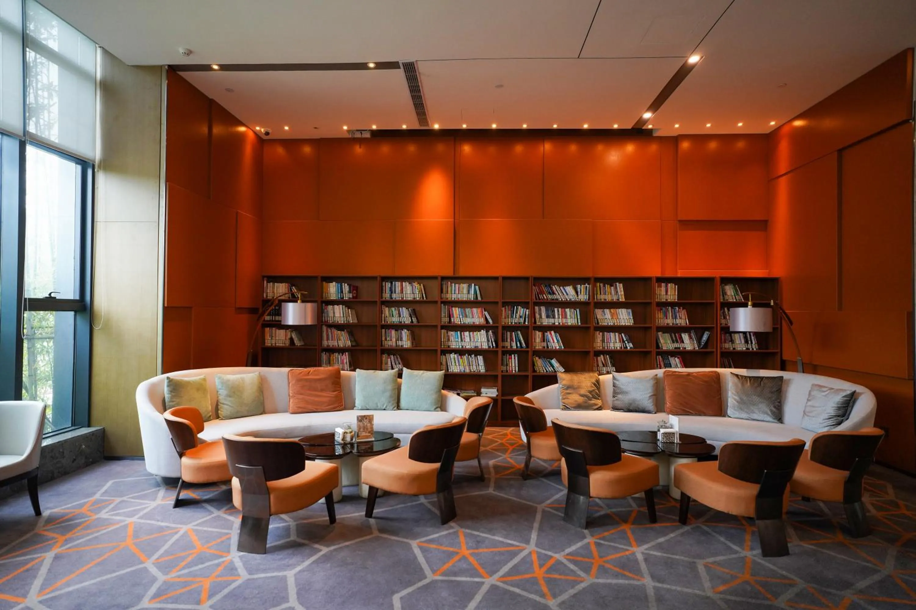 Seating area in The QUBE Hotel Ningbo North