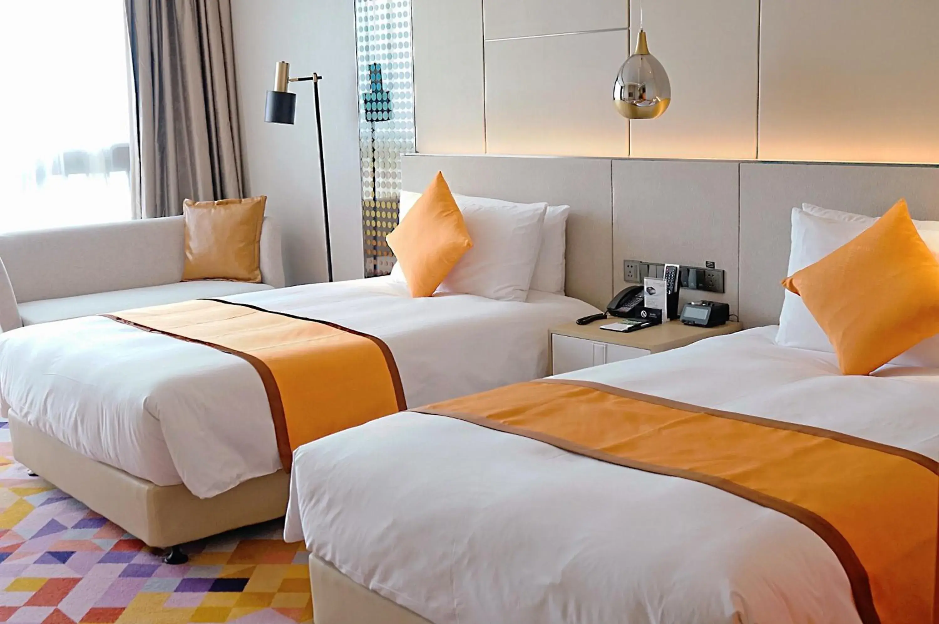 Deluxe Twin Room in The QUBE Hotel Ningbo North Deluxe Twin Room in The QUBE Hotel Ningbo North