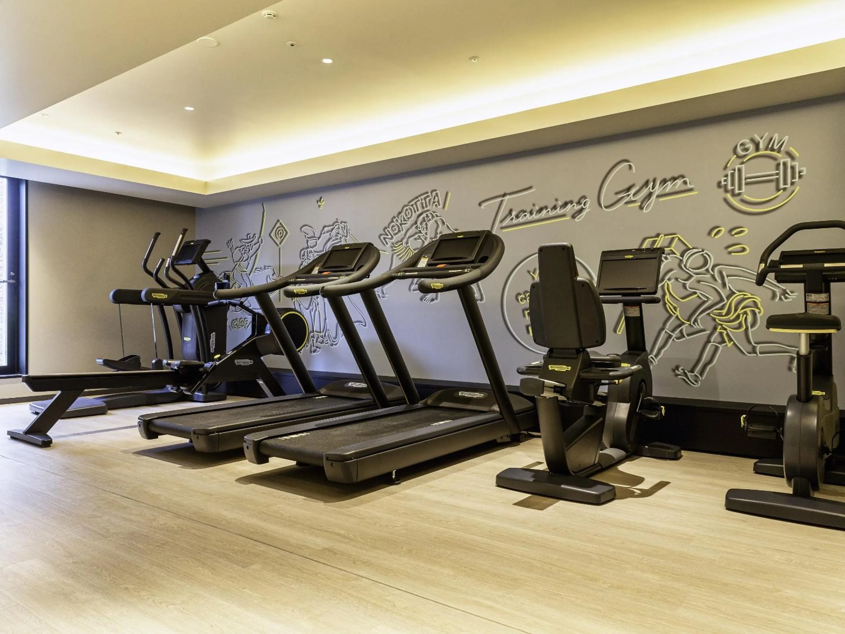 Fitness centre/facilities in Tokyo Bay Shiomi Prince Hotel