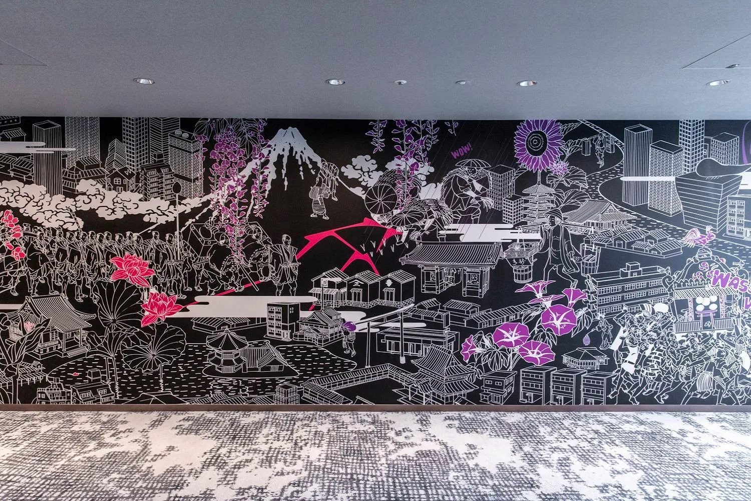 Area and facilities in Tokyo Bay Shiomi Prince Hotel