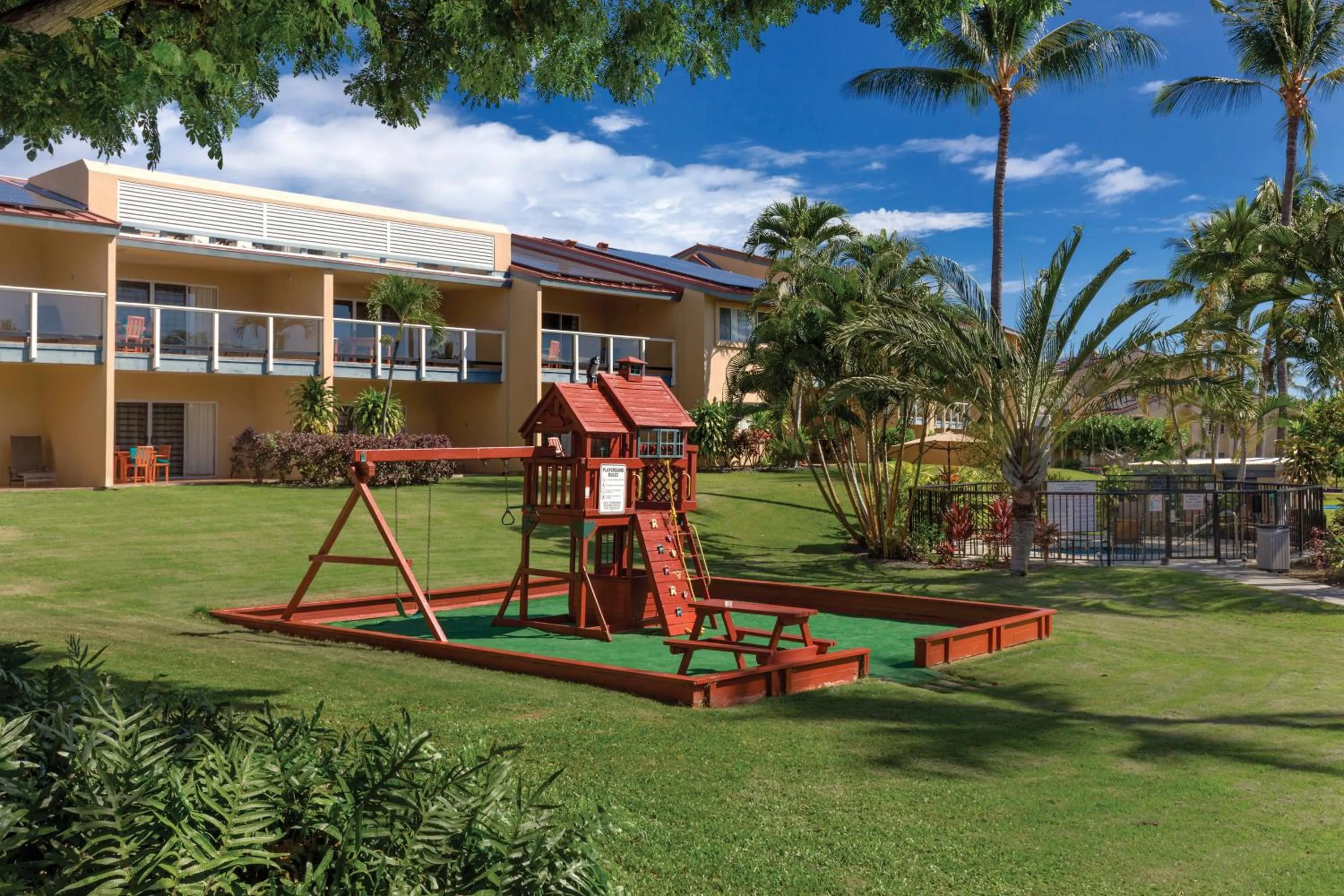 Children play ground in Kona Coast Resort