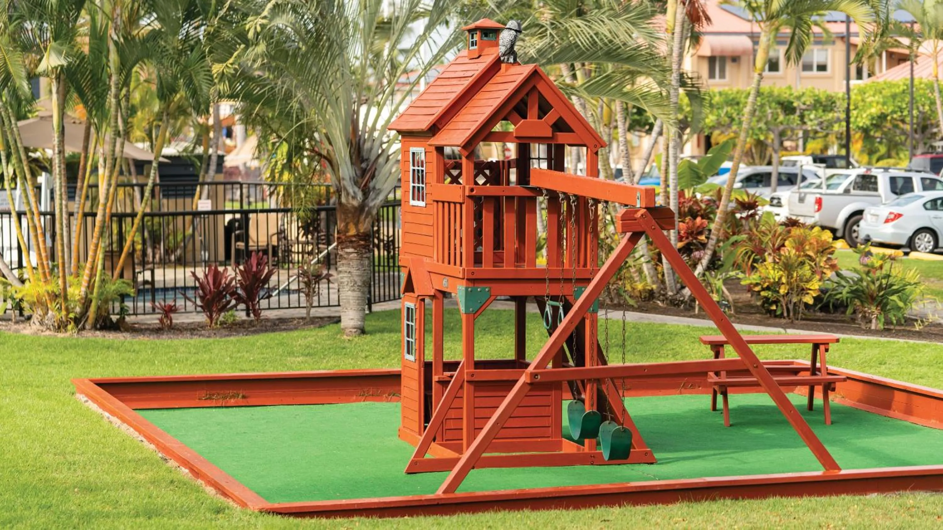 Children play ground in Kona Coast Resort