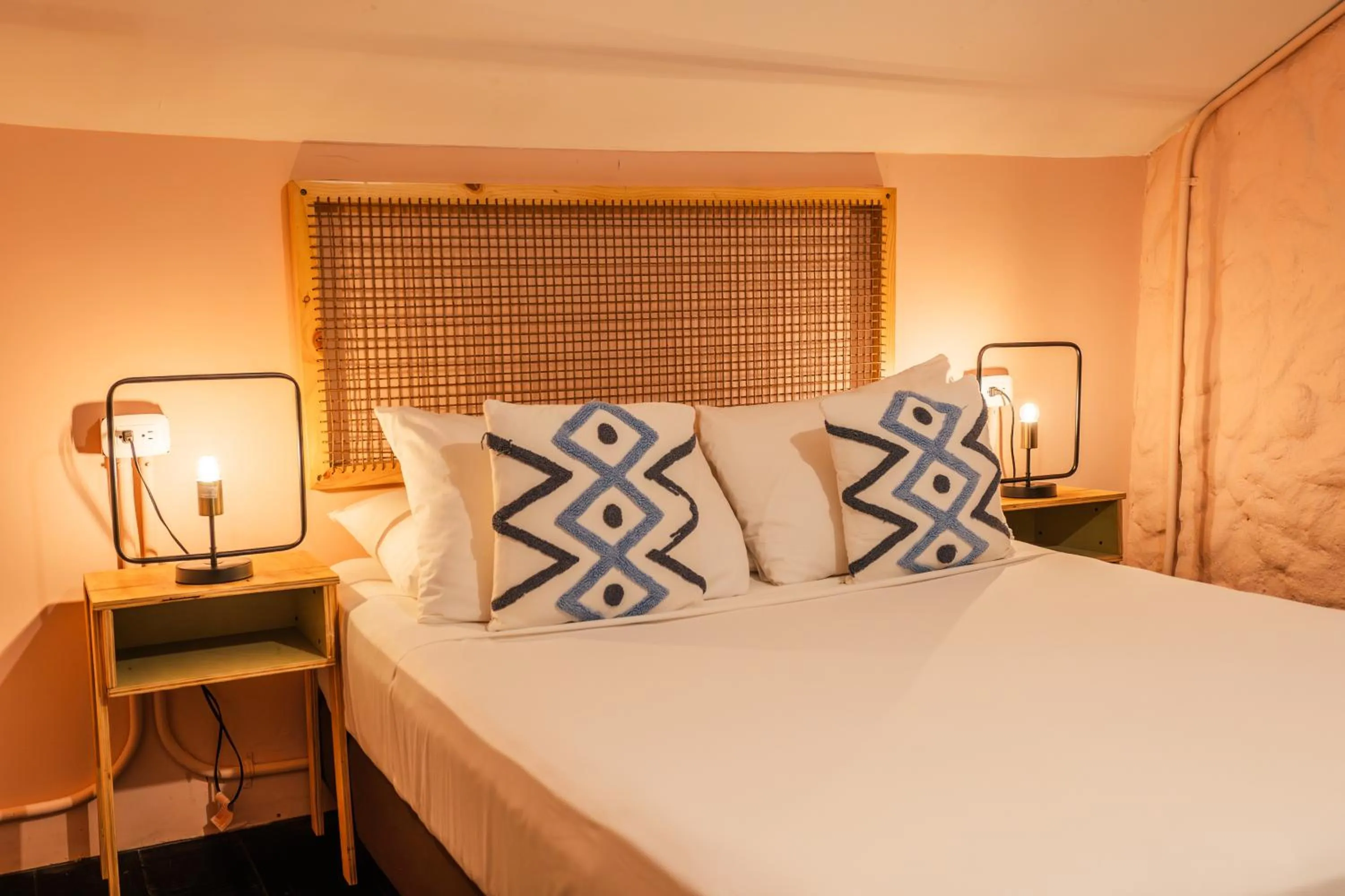 Bed in Socialtel Palomino