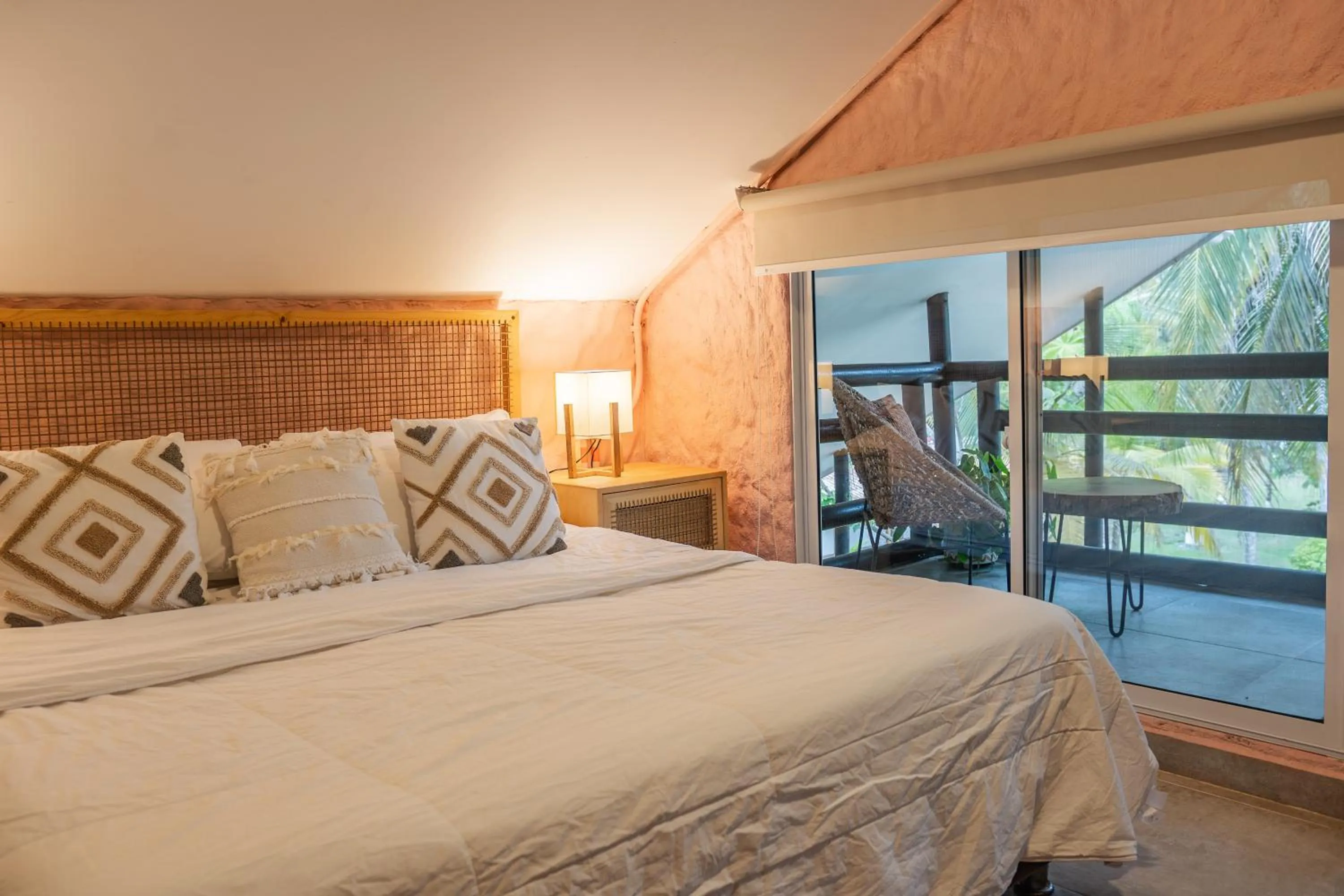 Bed in Socialtel Palomino