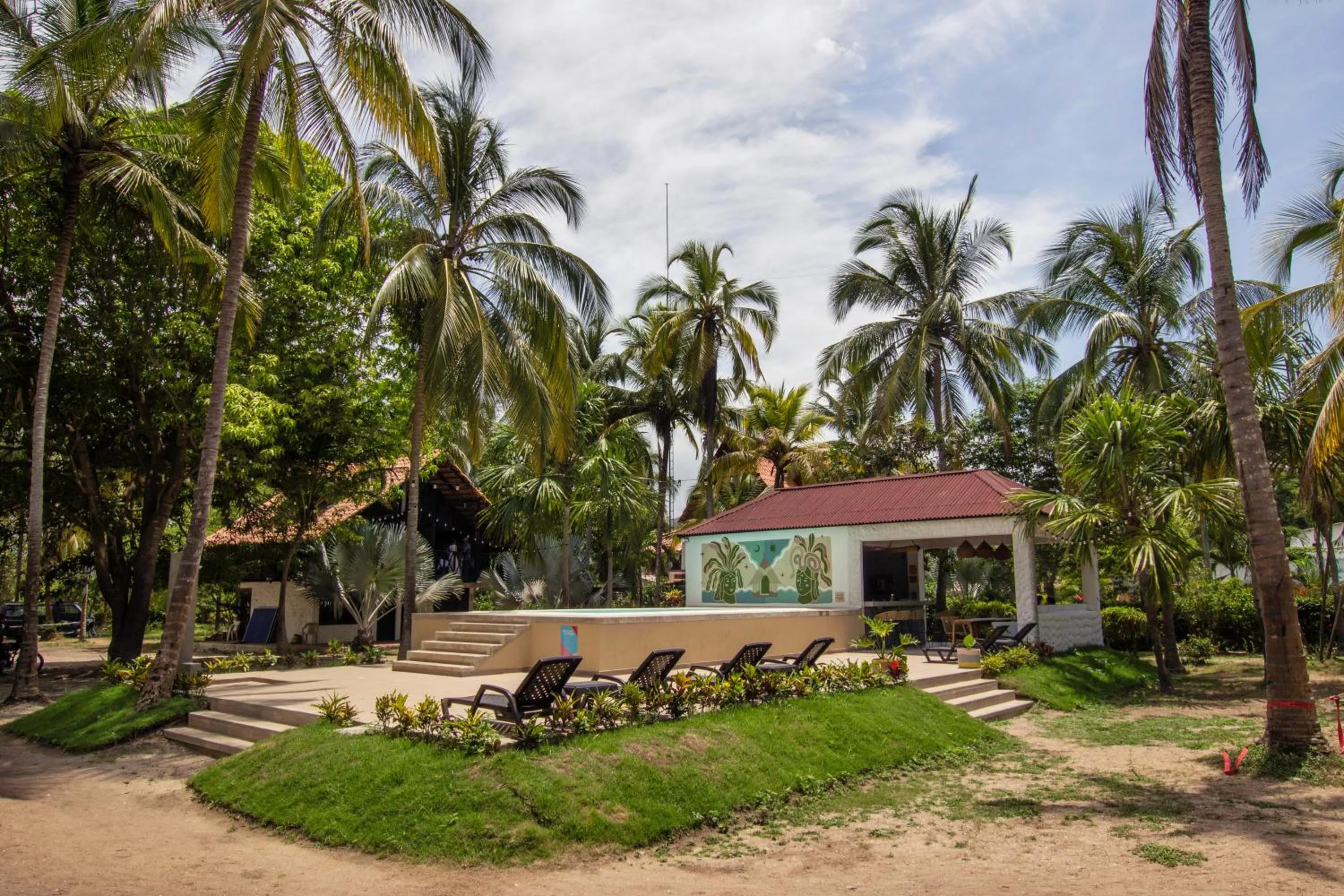 Swimming pool in Socialtel Palomino