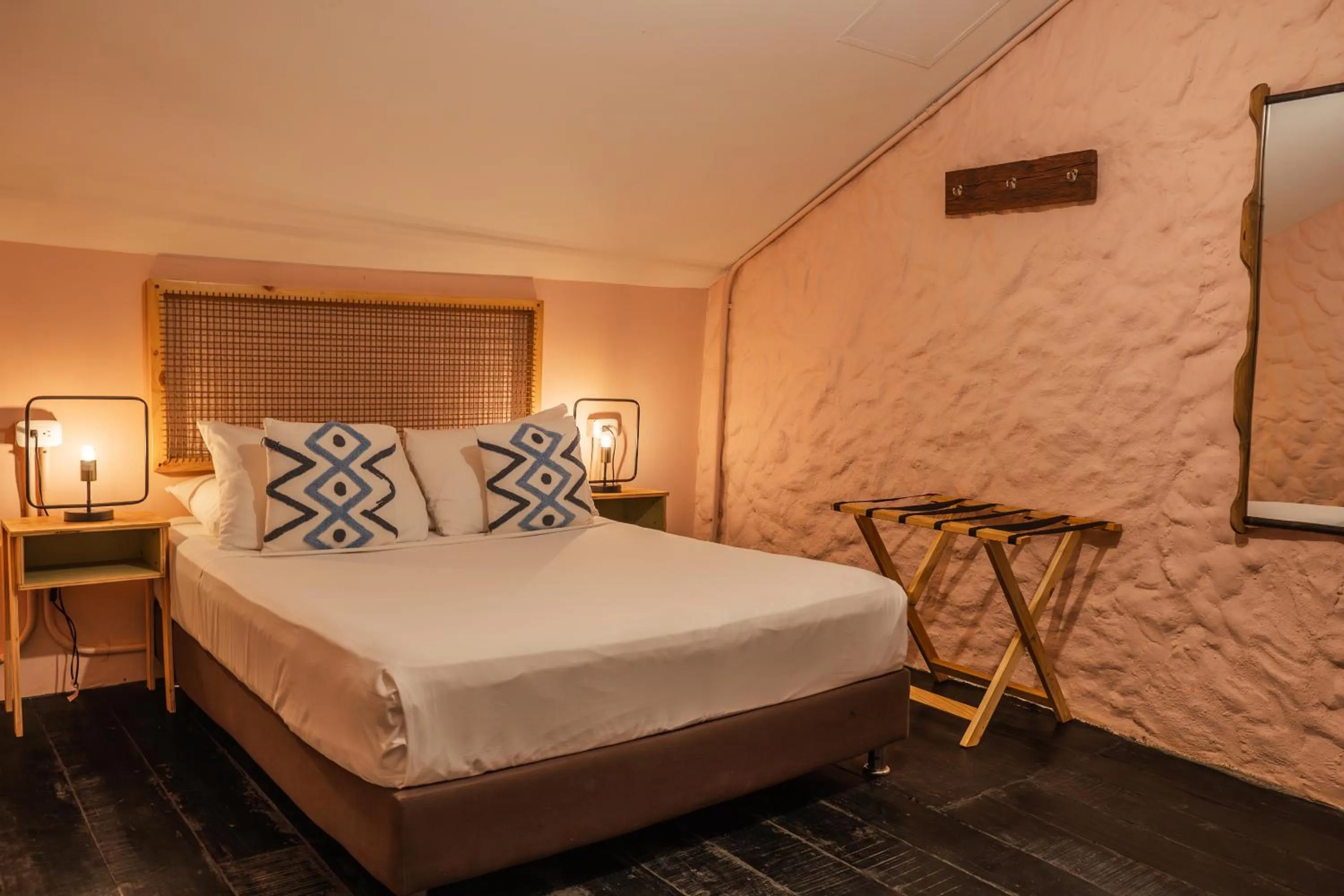 Bed in Socialtel Palomino