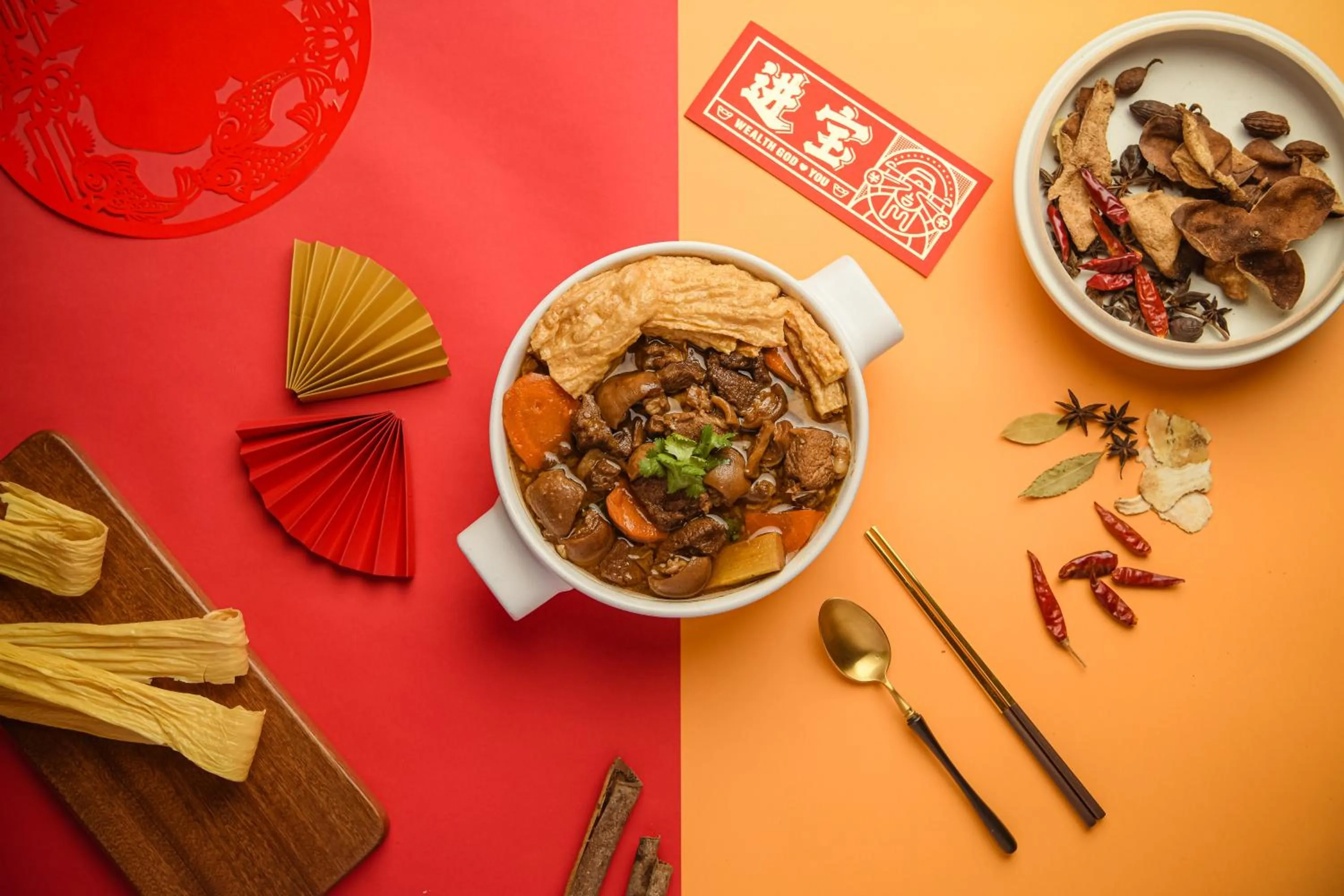 Food in Amber East Hotel