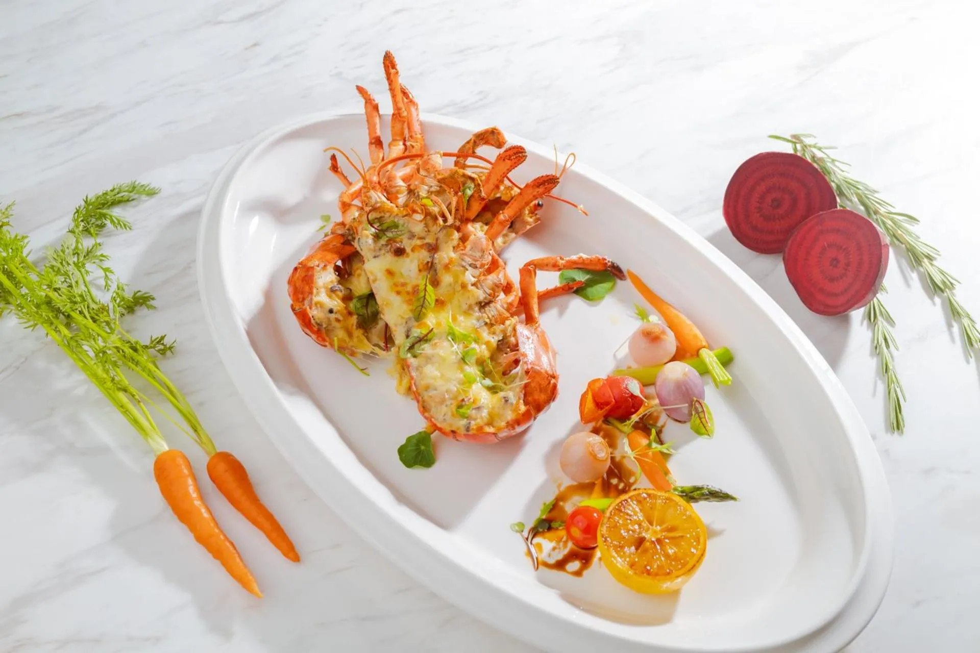 Food in Amber East Hotel