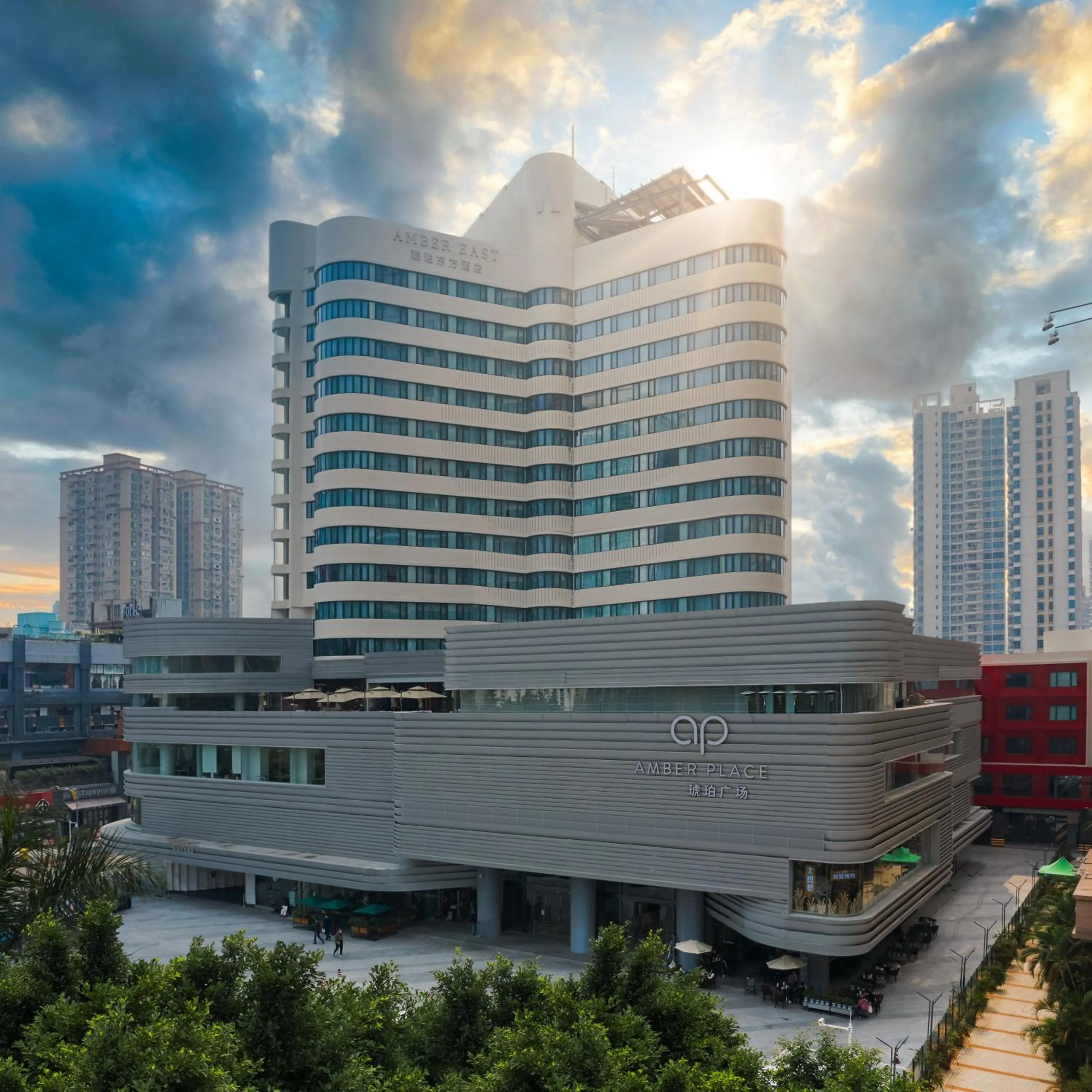 Facade/entrance, Property Building in Amber East Hotel