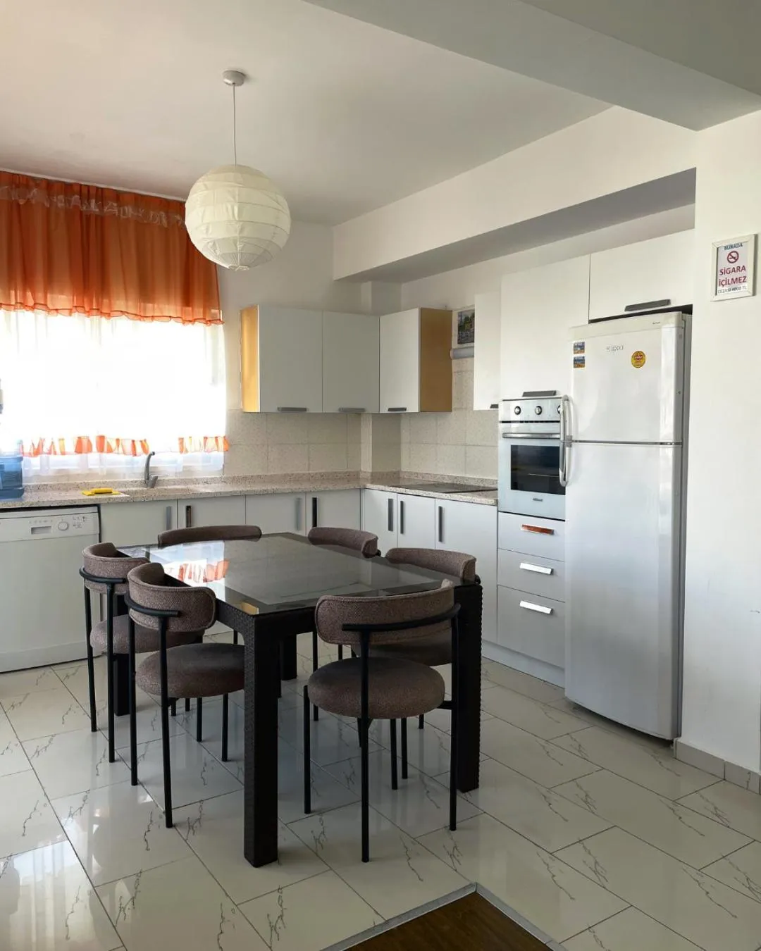 Dining area in RIX Apartments