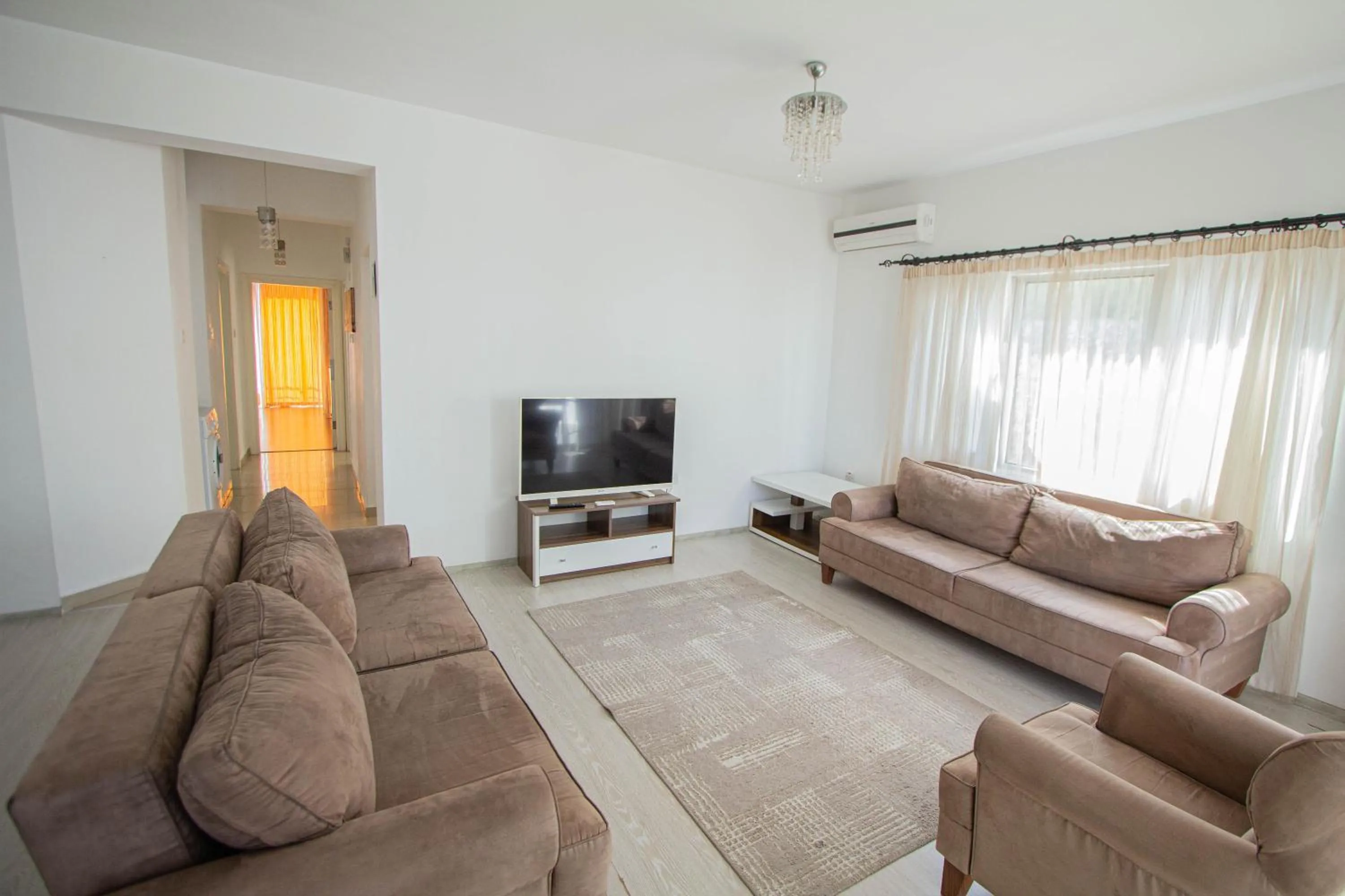 Living room in RIX Apartments