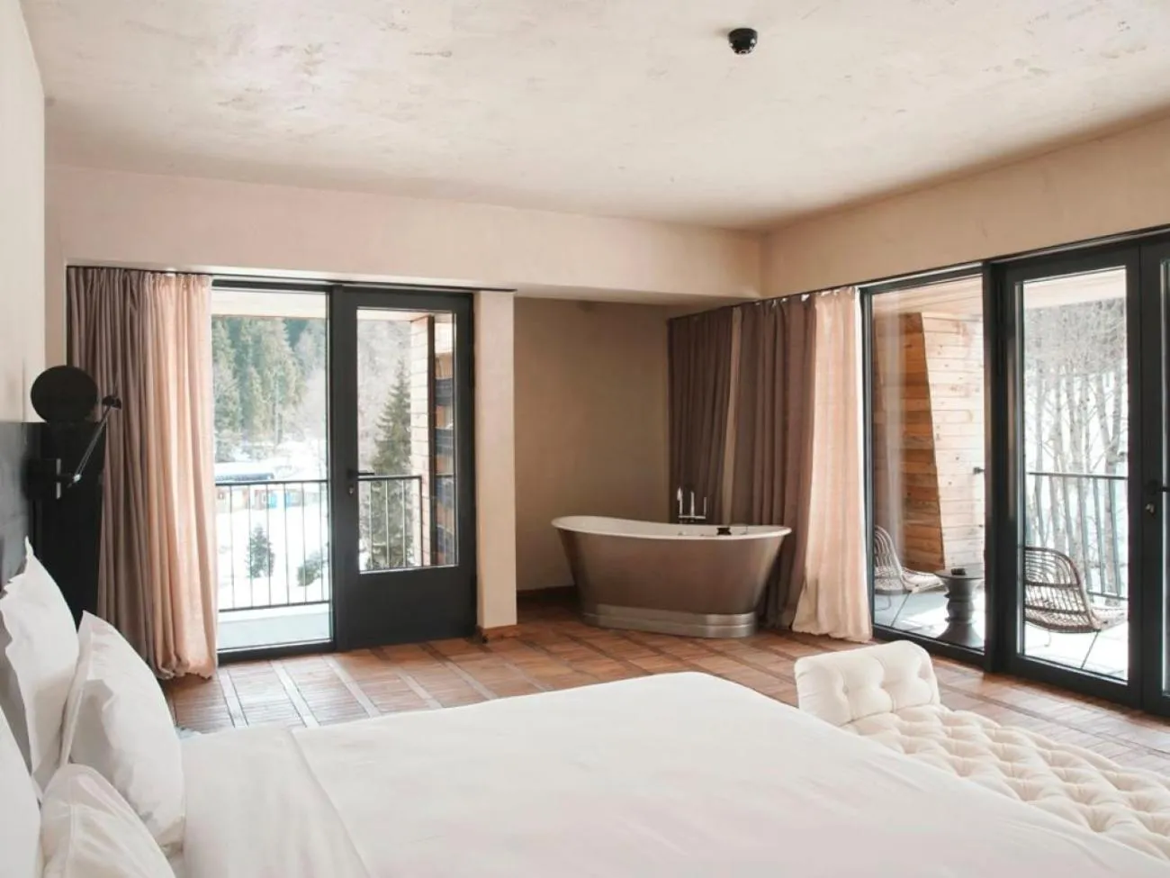 Bed in Kokhta Bakuriani