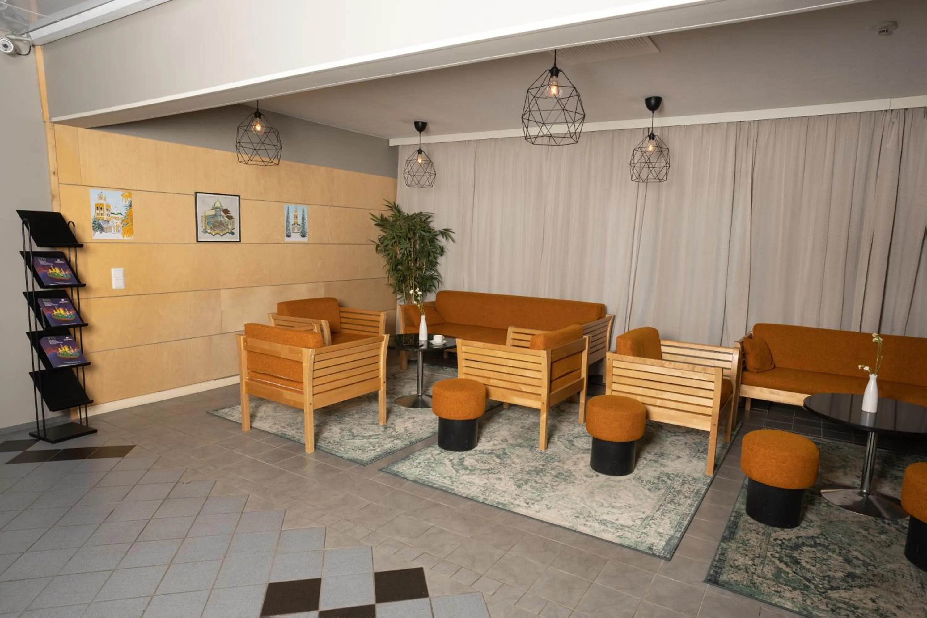 Lobby or reception in Herttua Hotel and Spa