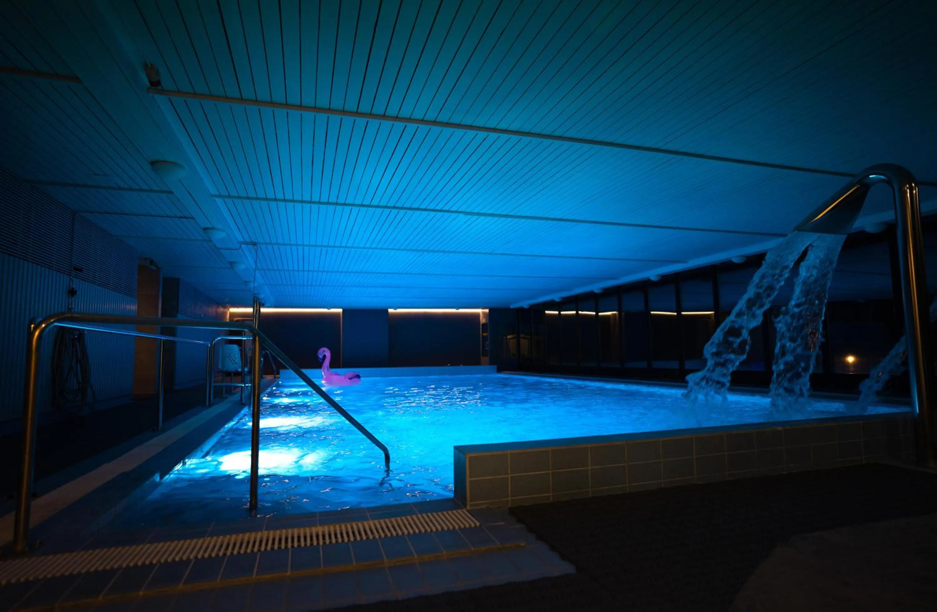 Night, Swimming Pool in Herttua Hotel and Spa
