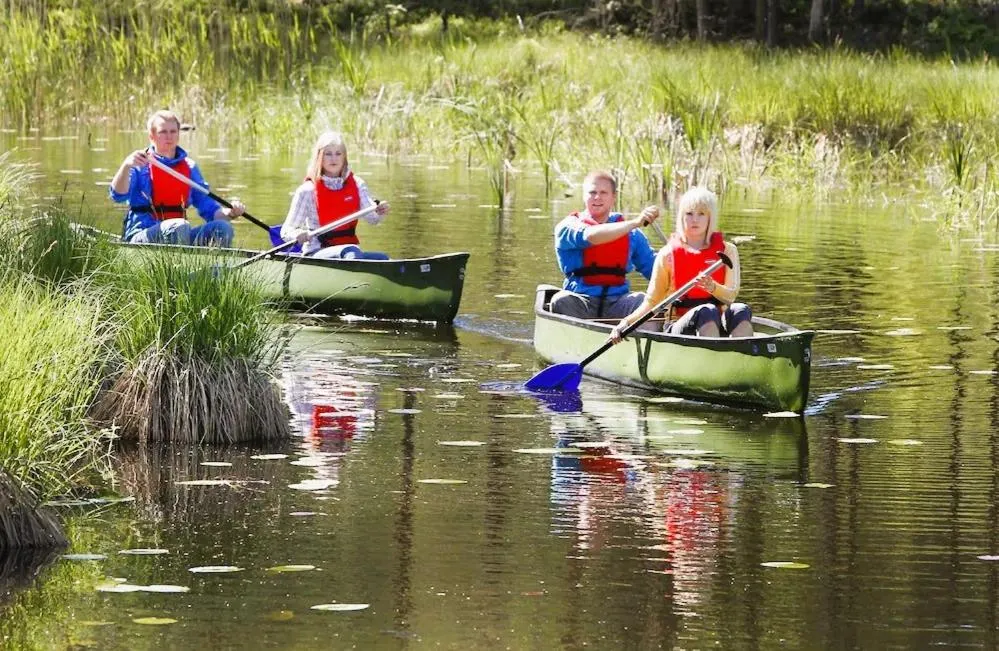Canoeing in Herttua Hotel and Spa