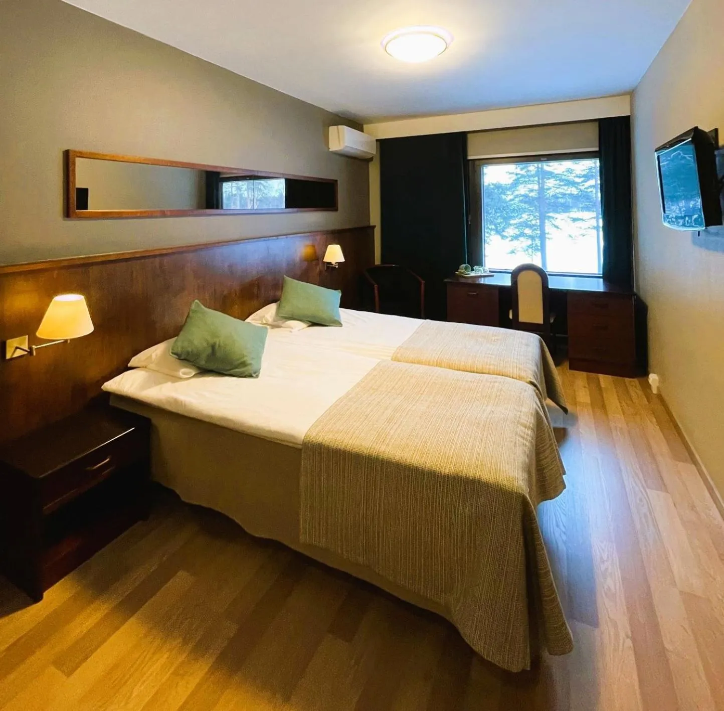 Bed in Herttua Hotel and Spa