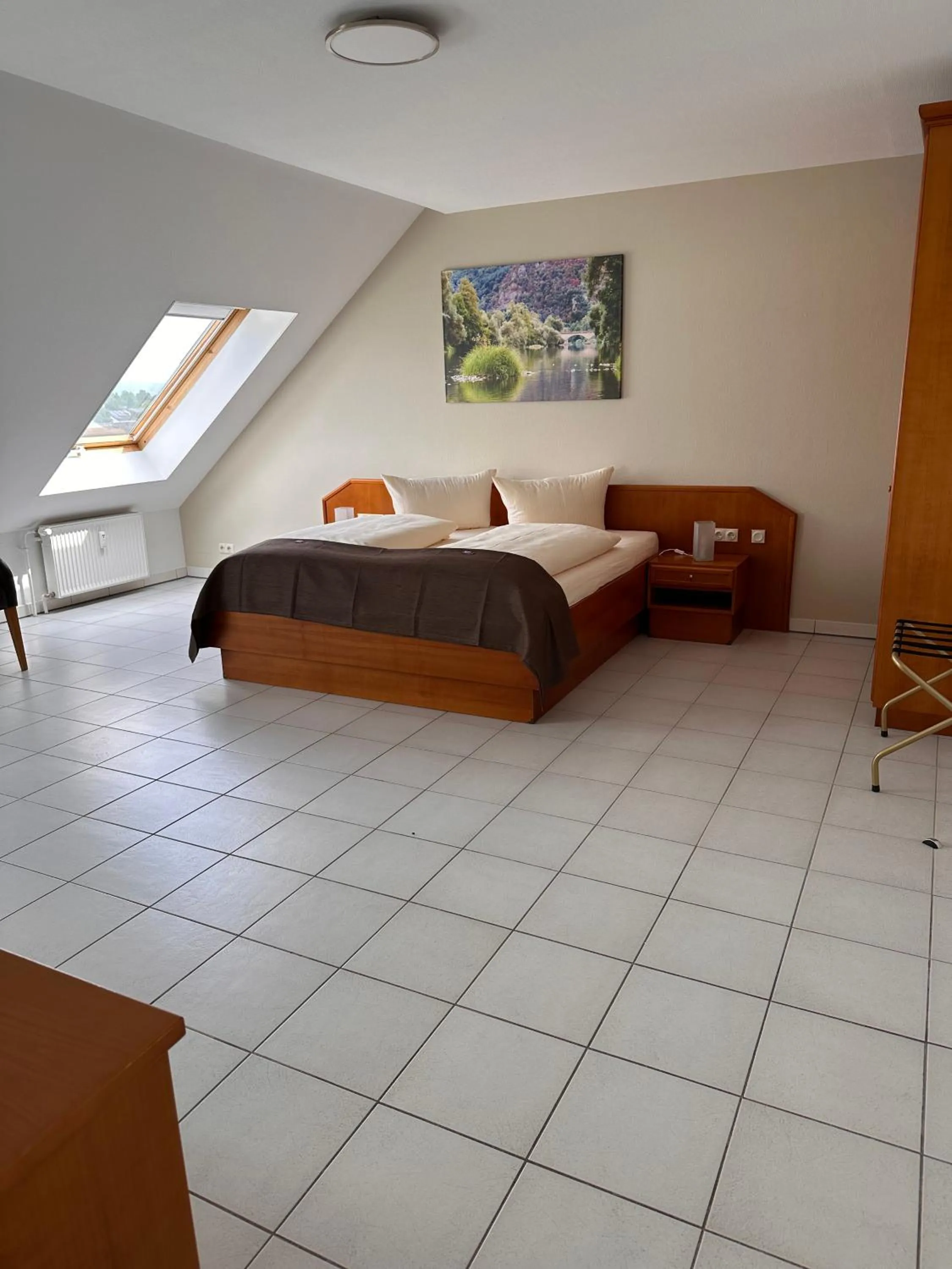 Bed in Hotel Nahetal