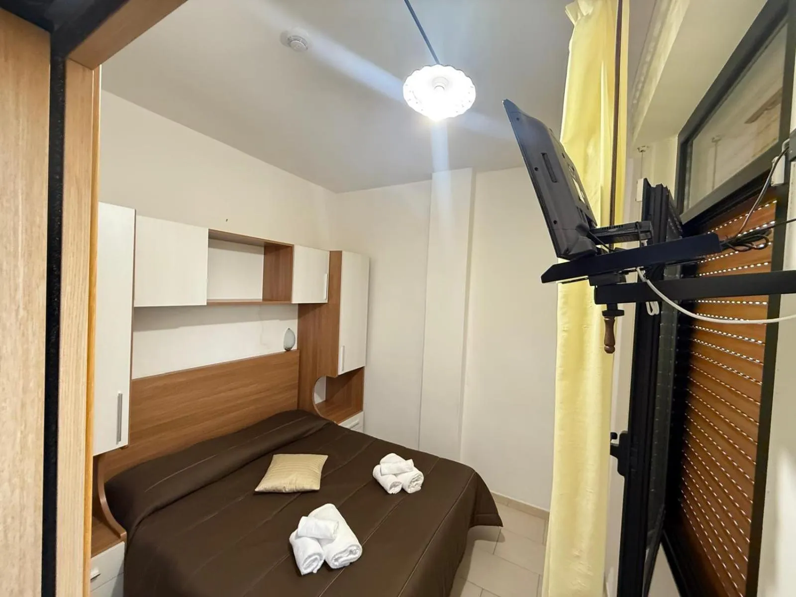 Bed in Hotel Blurelda