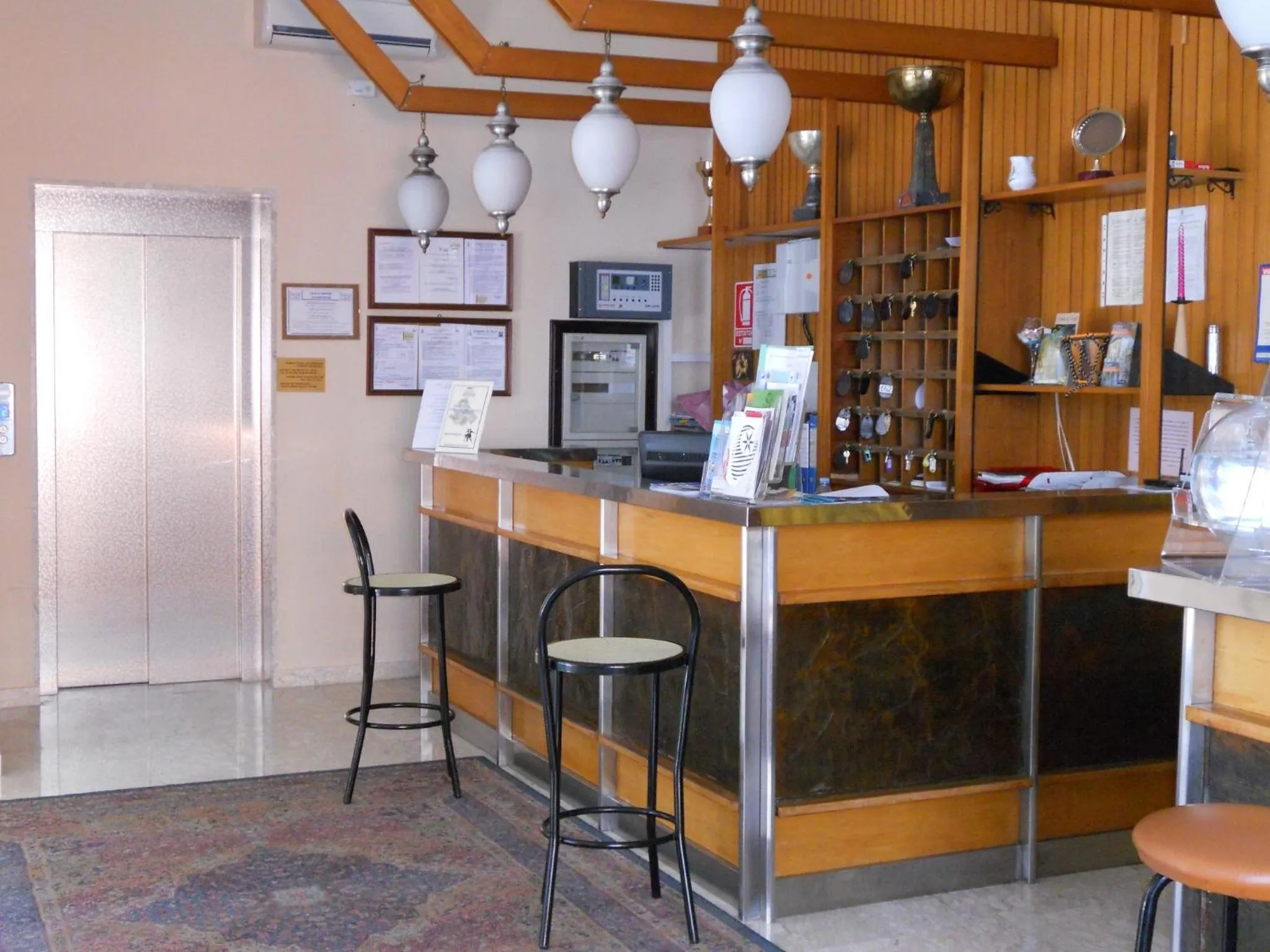 Lobby or reception in Hotel Blurelda