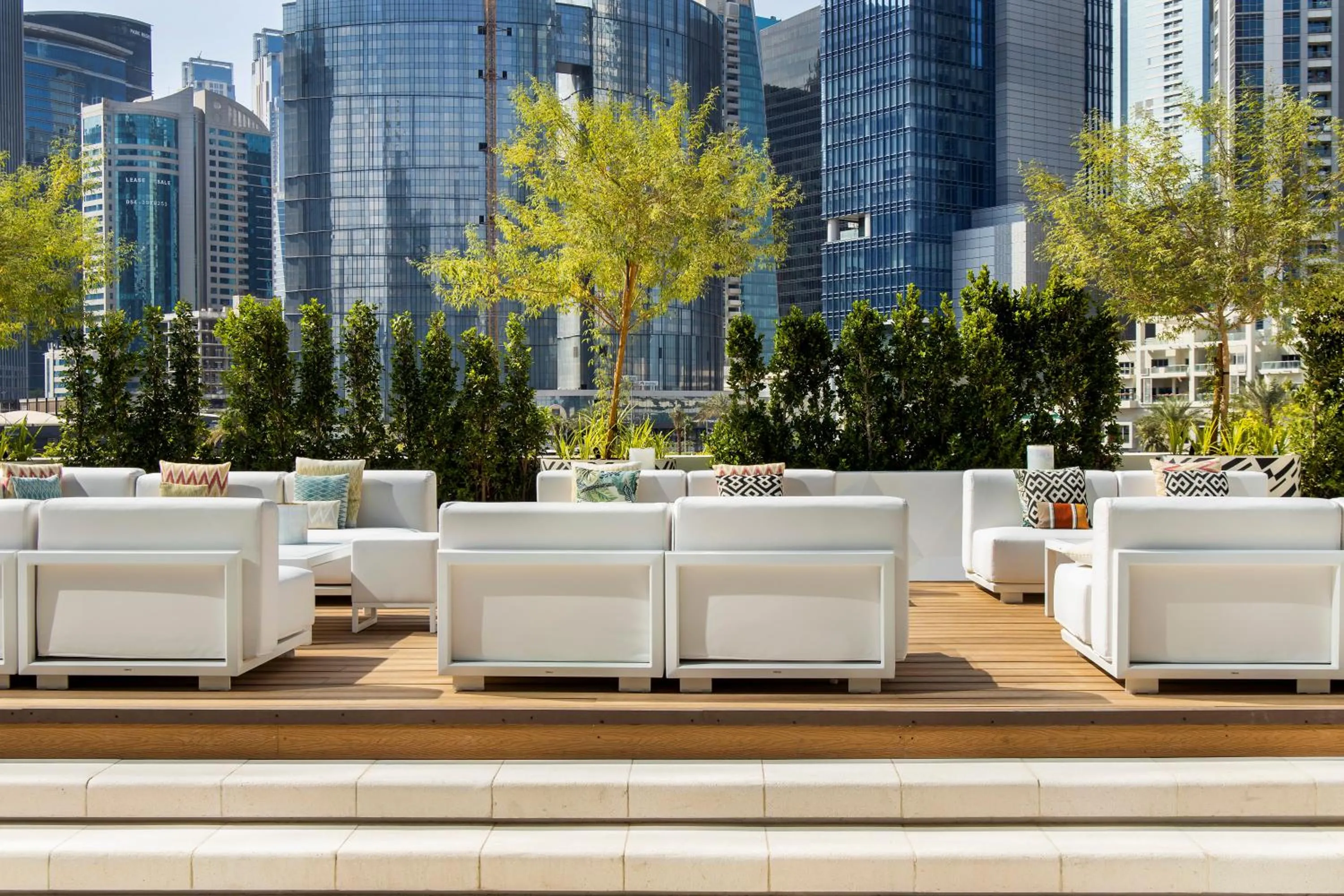 Balcony/Terrace in ME Dubai by Meliá