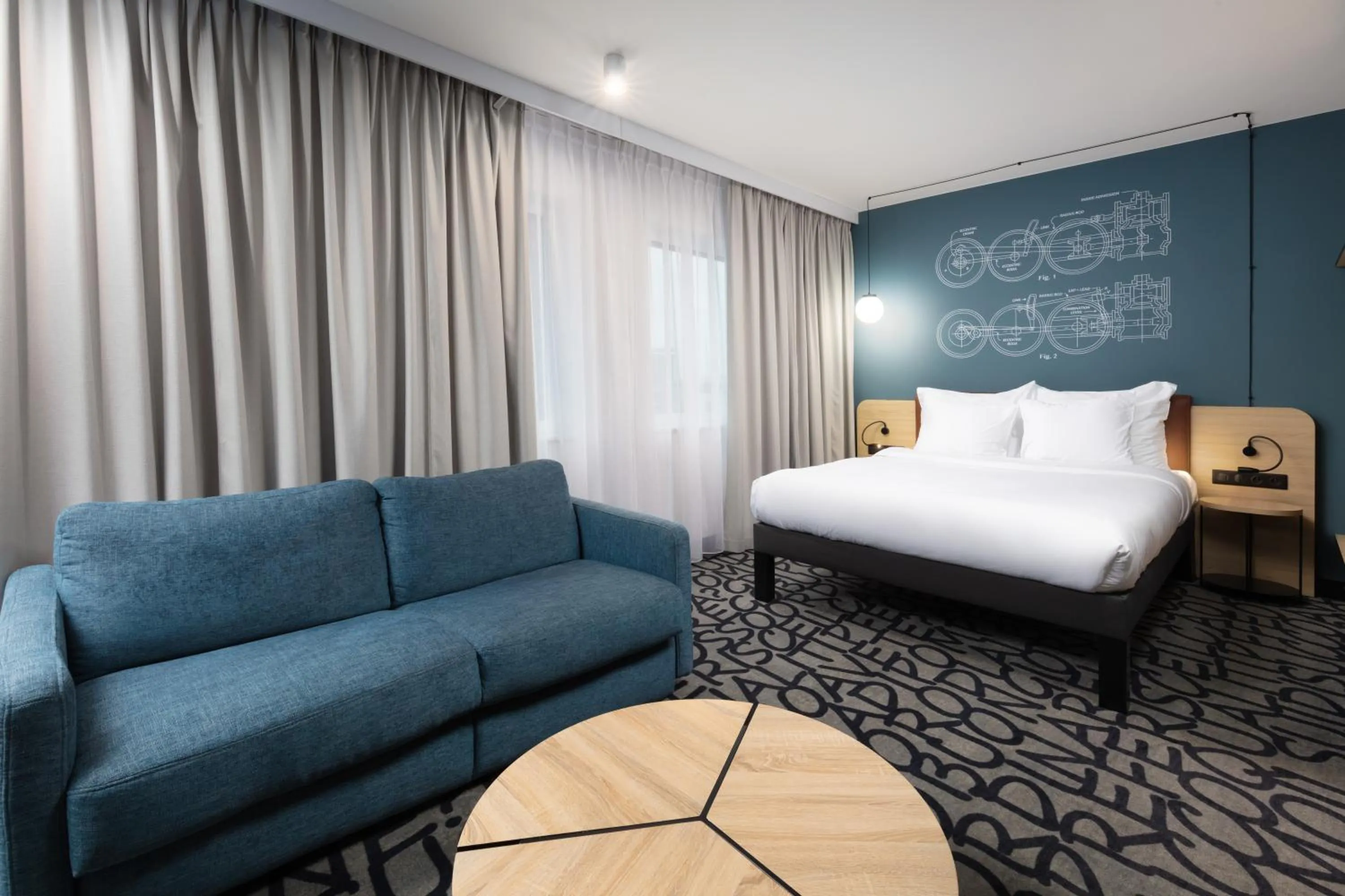 Bed in Mercure Warszawa Ursus Station