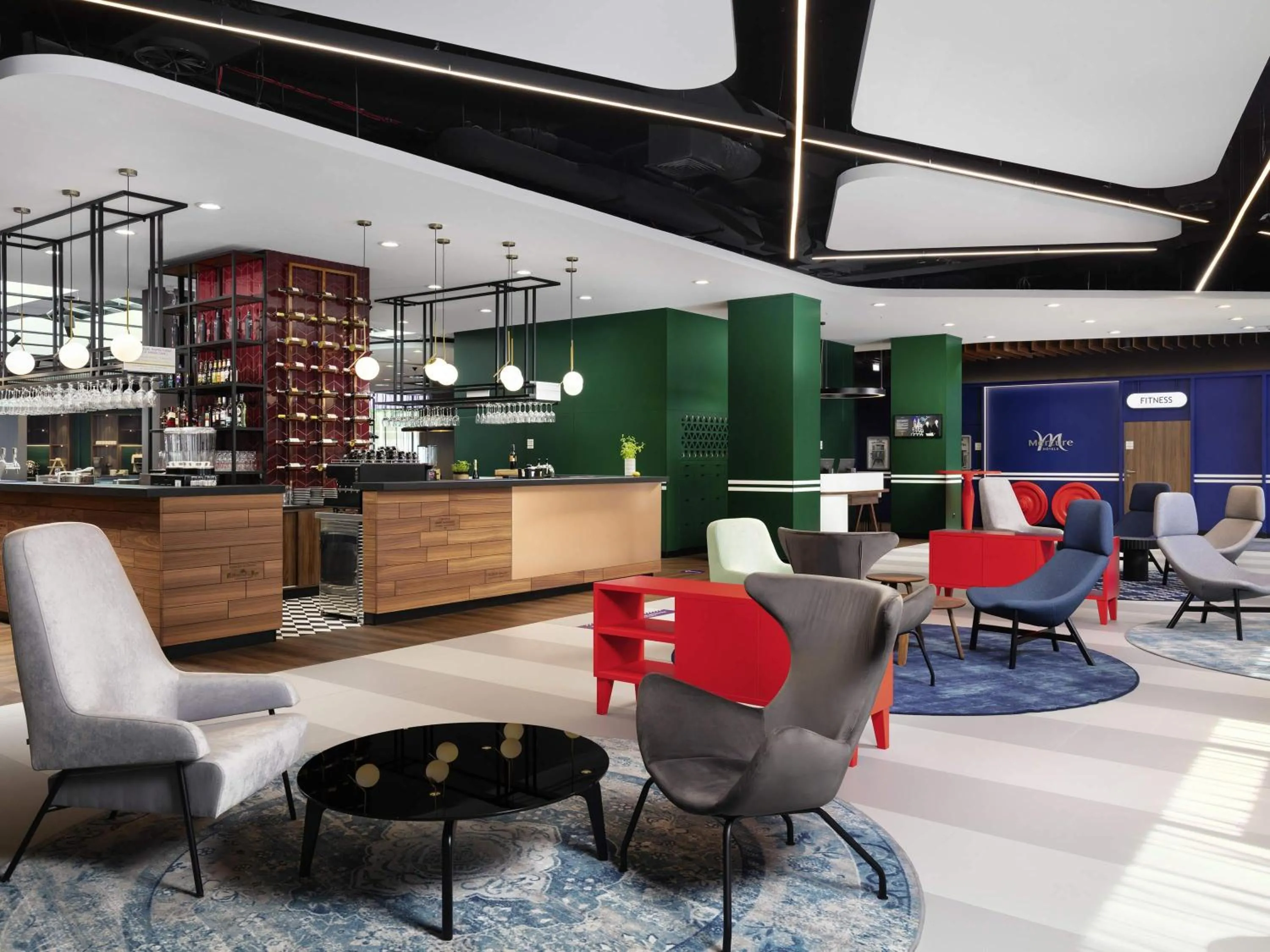 Lounge or bar in Mercure Warszawa Ursus Station