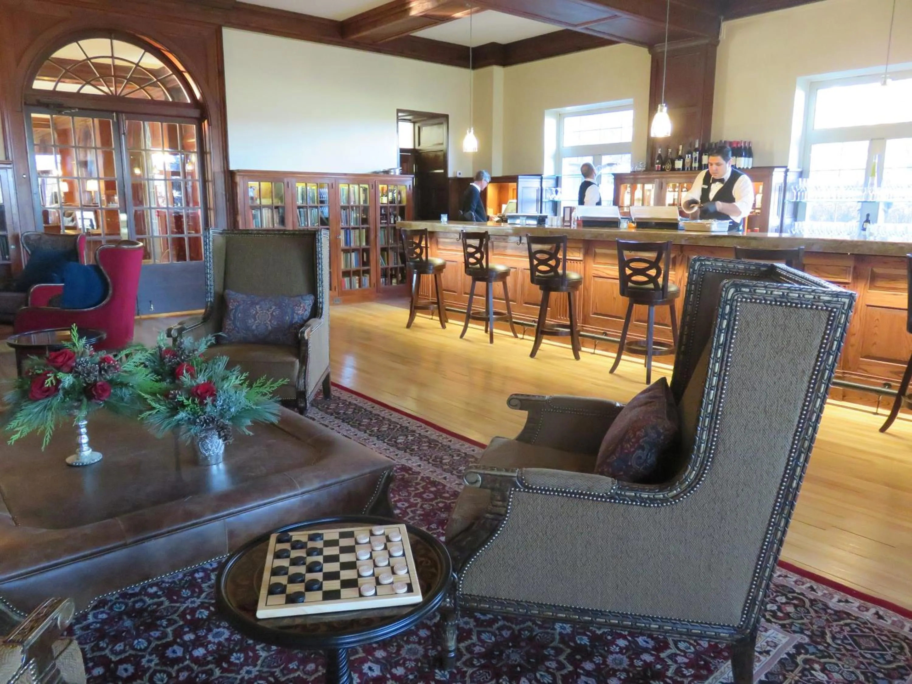 Library in Skytop Lodge