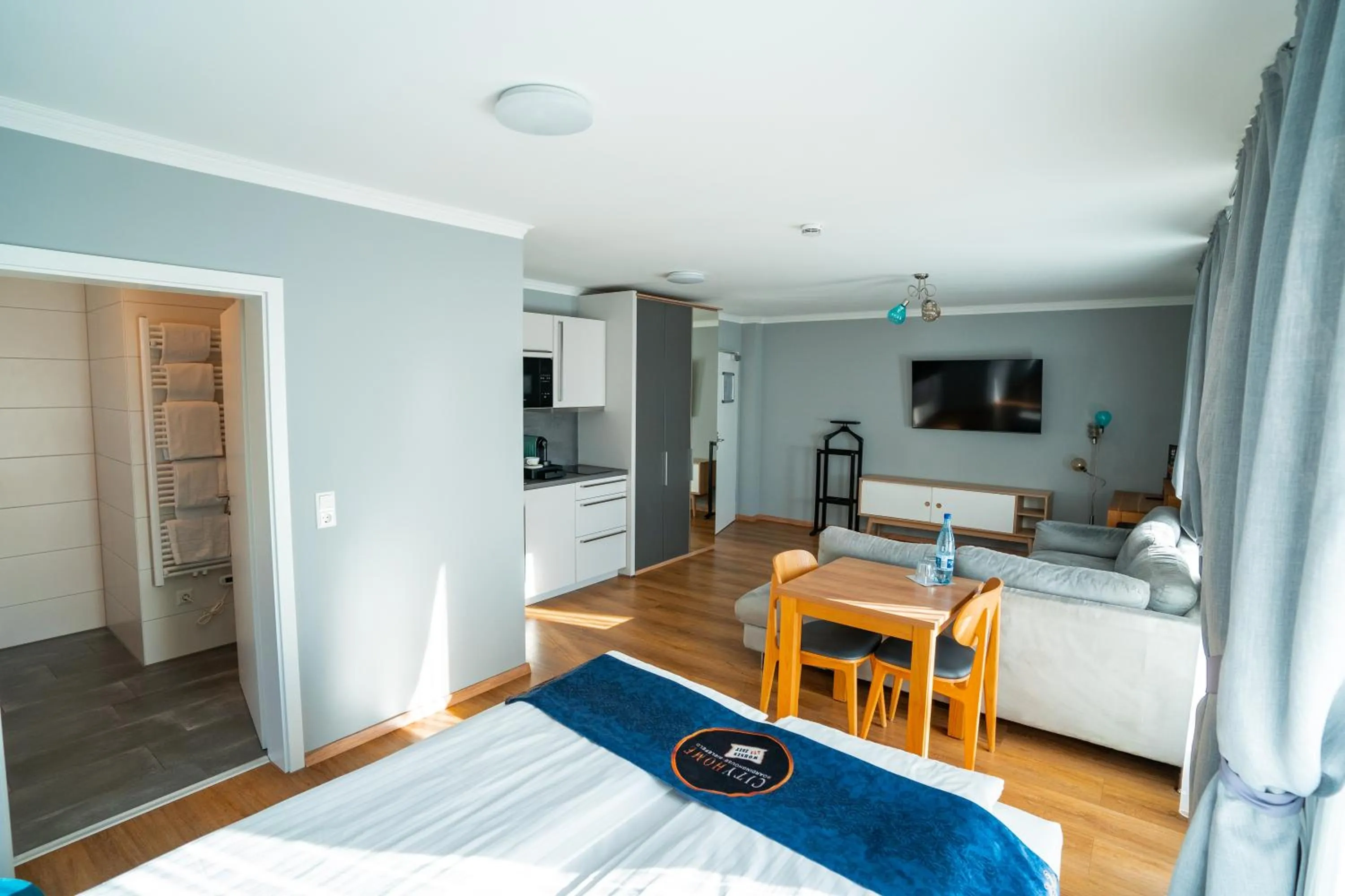 Bed in Boardinghouse City Home