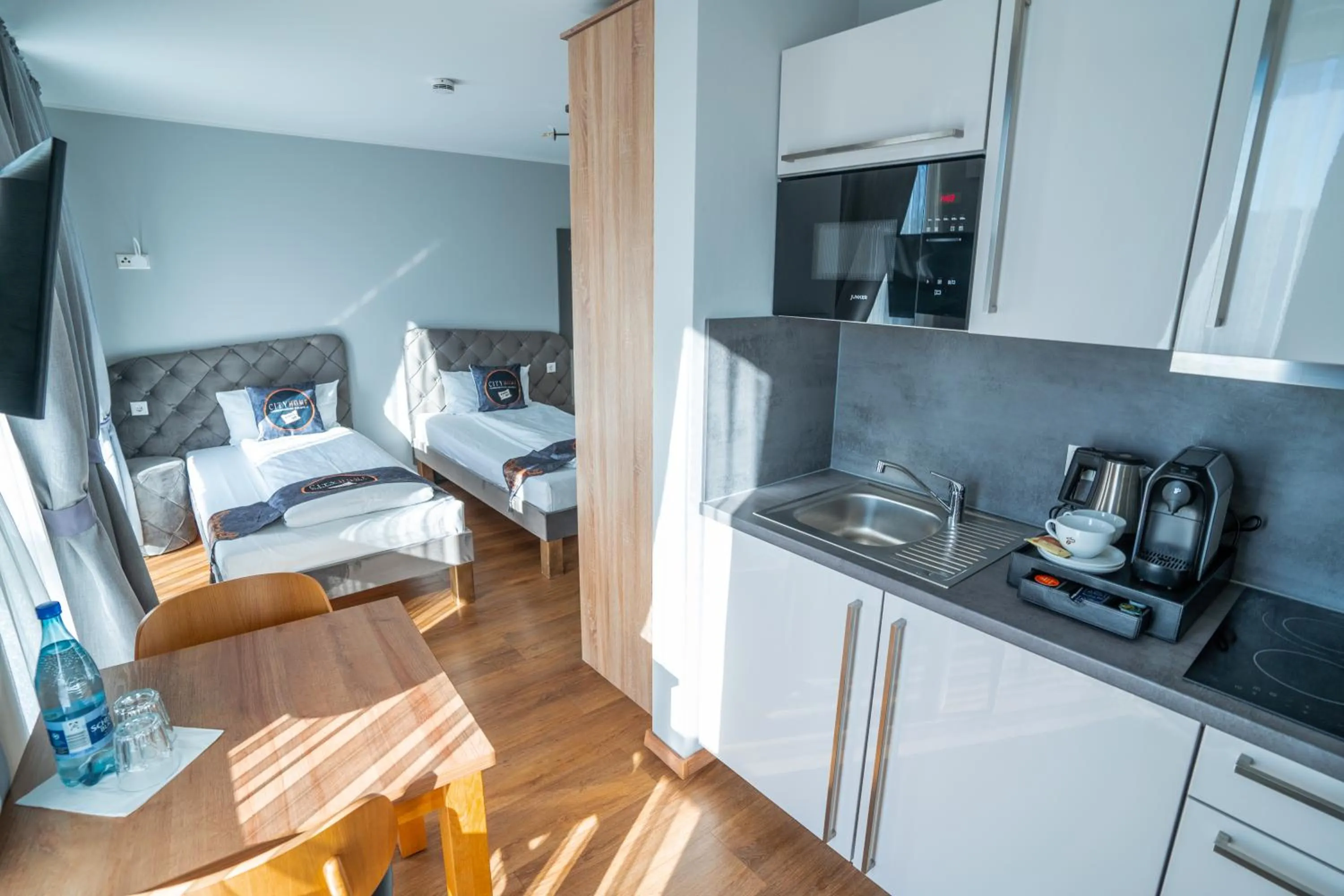 Bed in Boardinghouse City Home