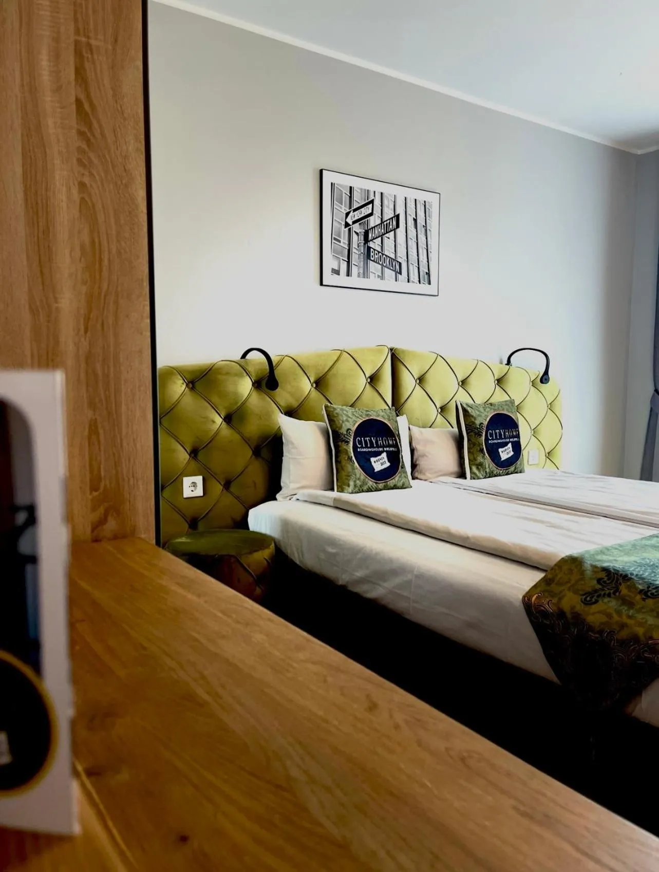 Bed in Boardinghouse City Home