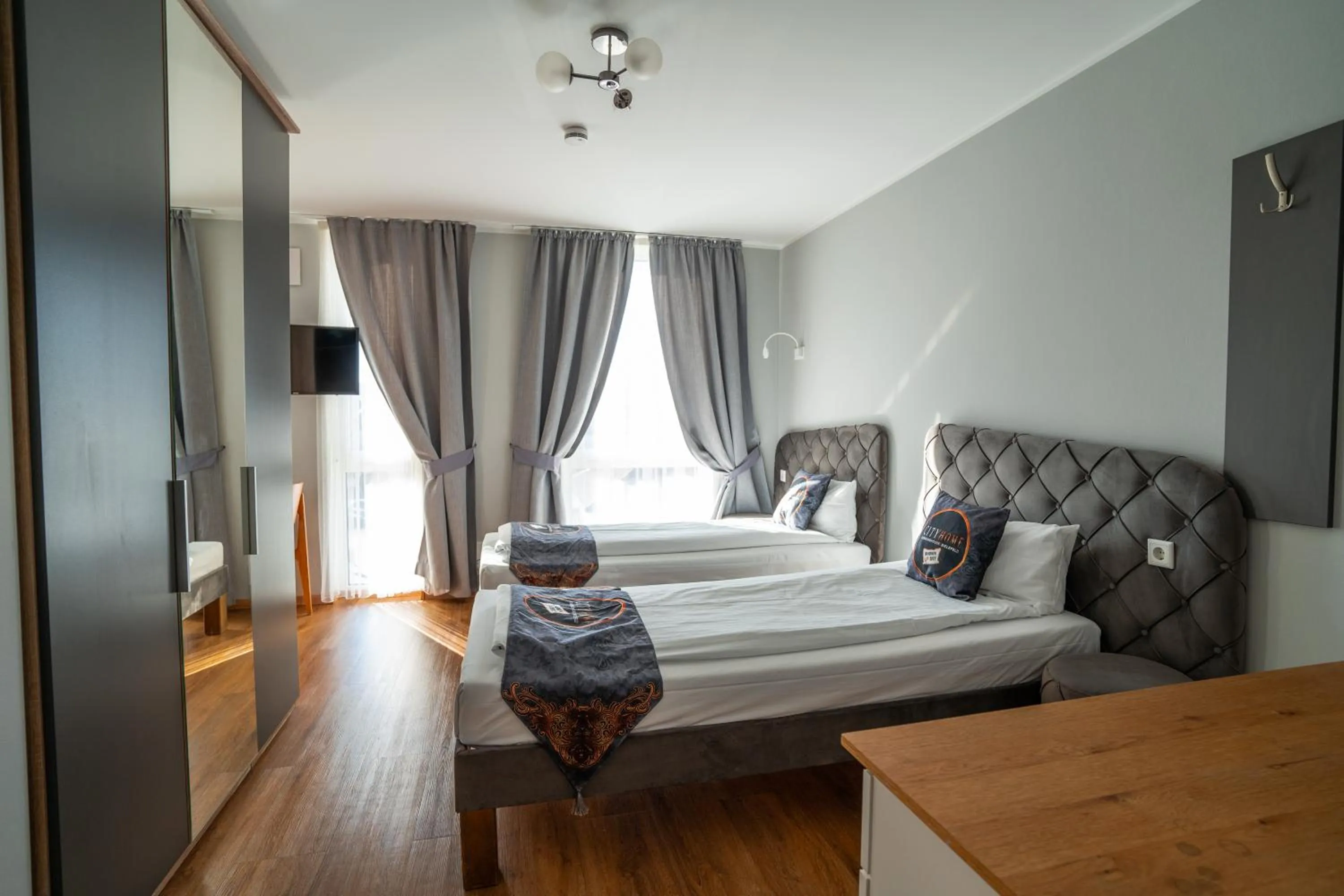 Bed in Boardinghouse City Home