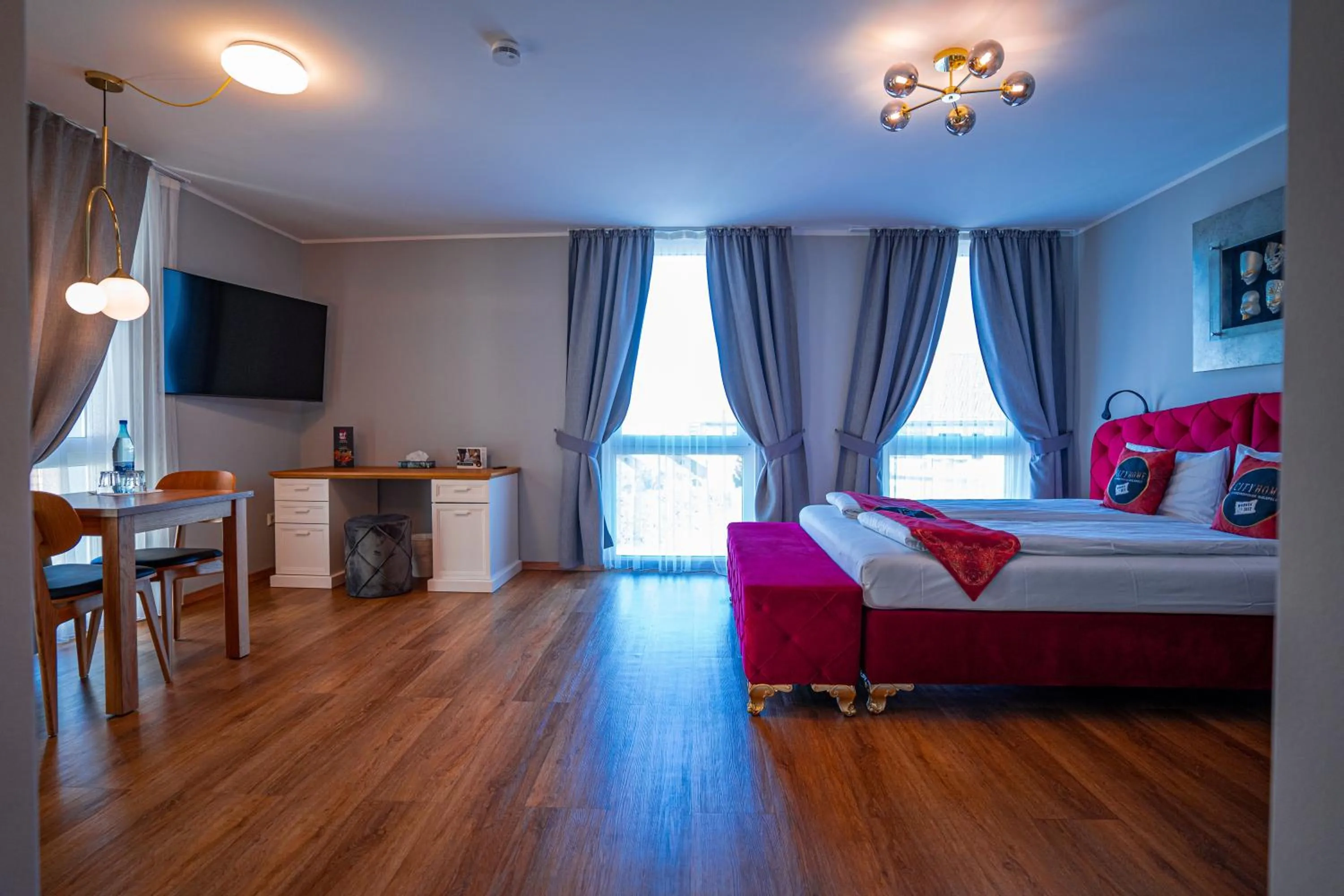 Bed in Boardinghouse City Home