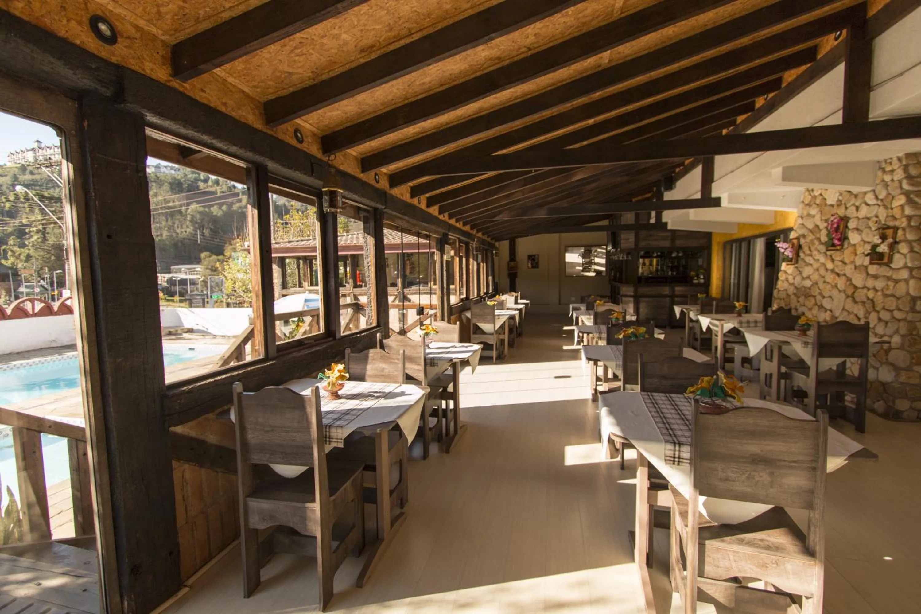 Restaurant/places to eat in Hotel JB