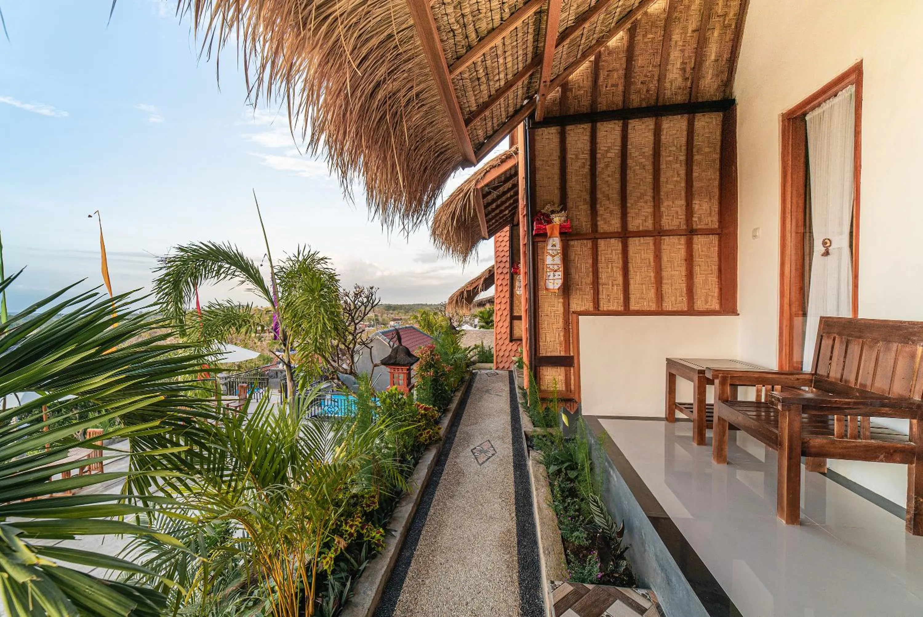 Patio in RAMP COTTAGE