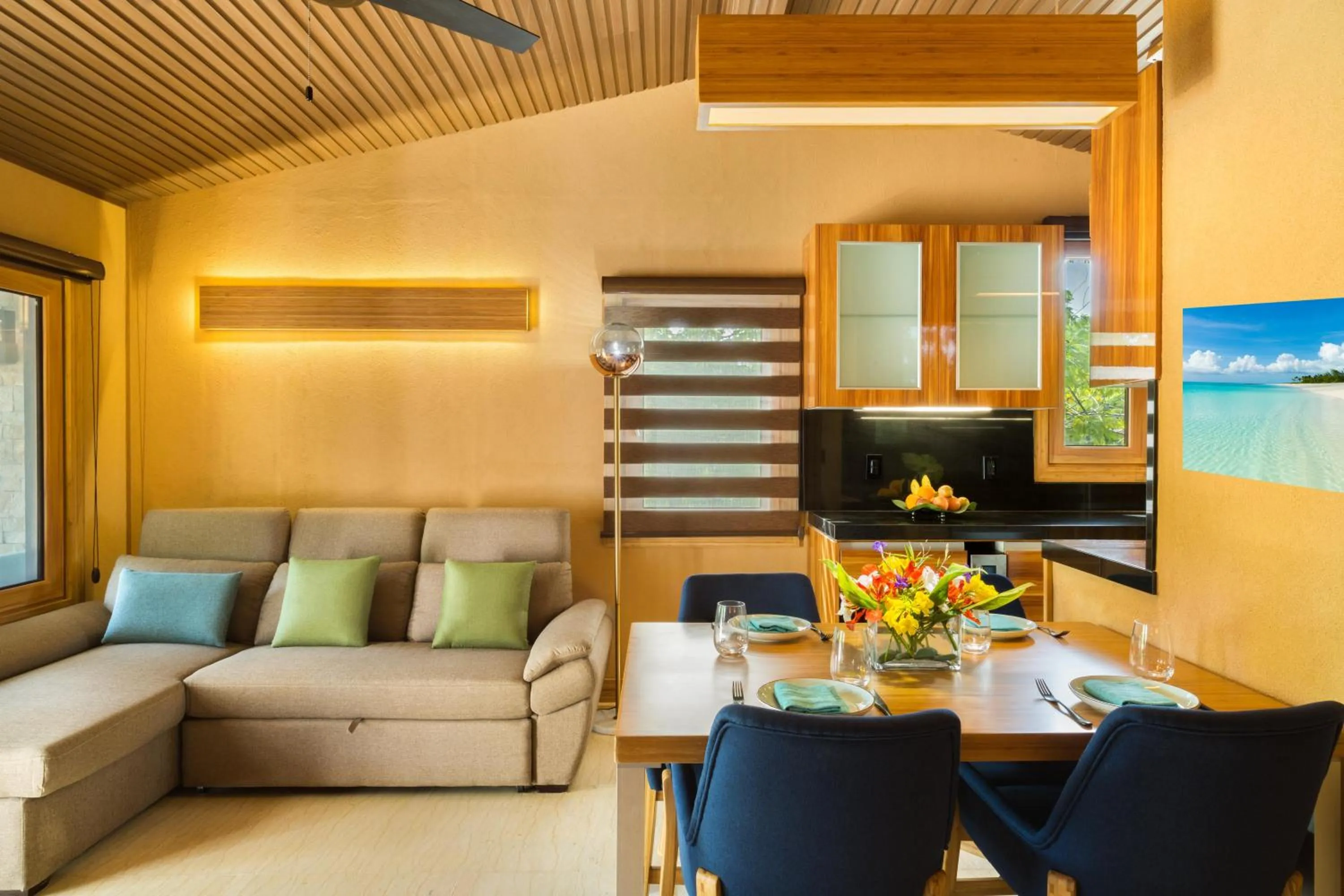 Photo of the whole room in Kokomo Botanical Resort - Caribbean Family Cottages