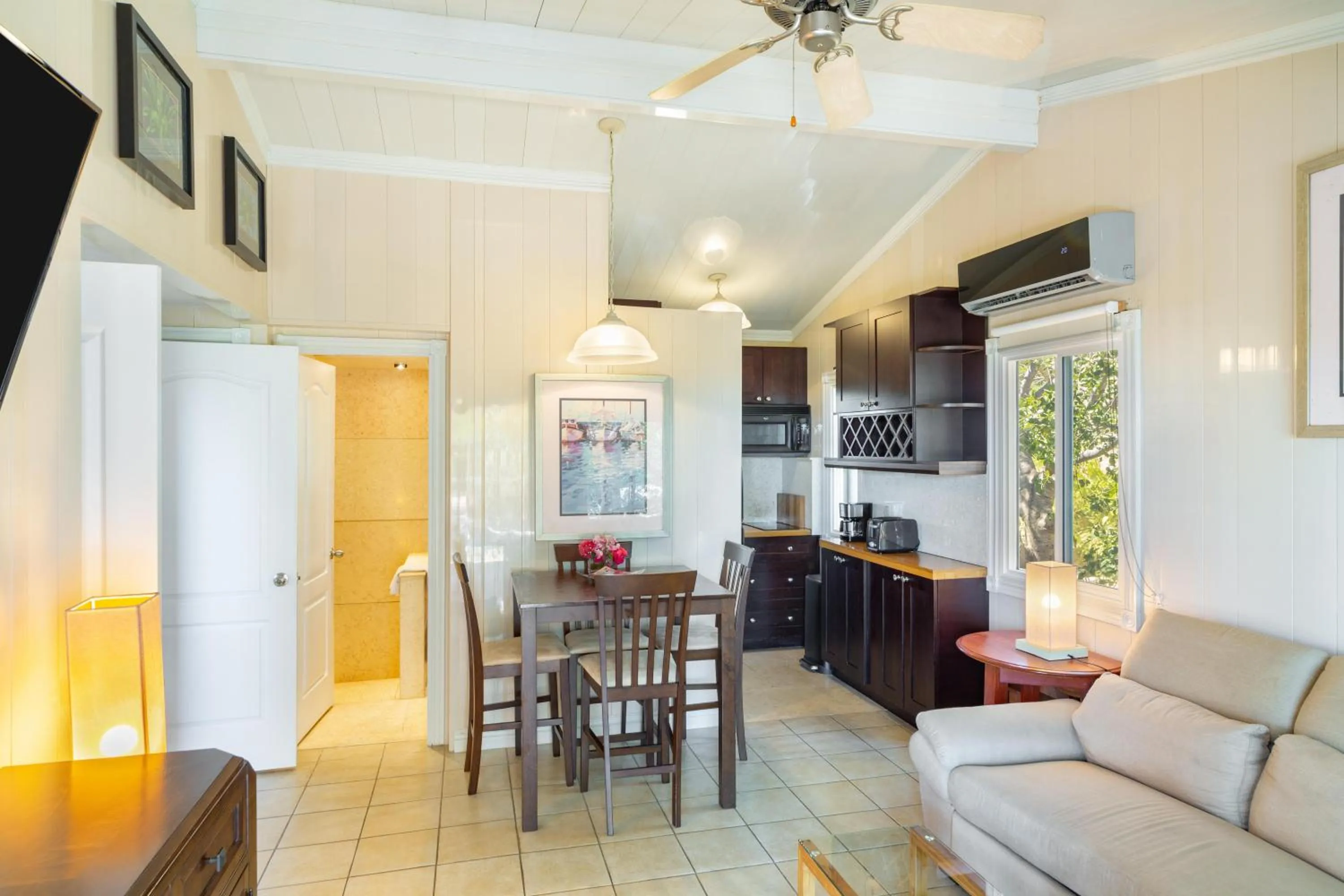 Photo of the whole room in Kokomo Botanical Resort - Caribbean Family Cottages