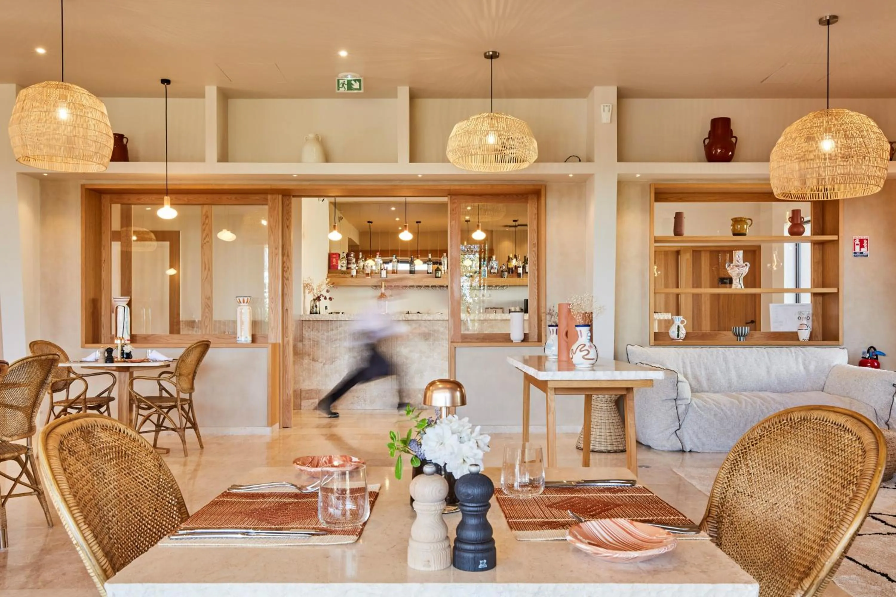 Restaurant/places to eat in La Bastide Saint Georges & Spa