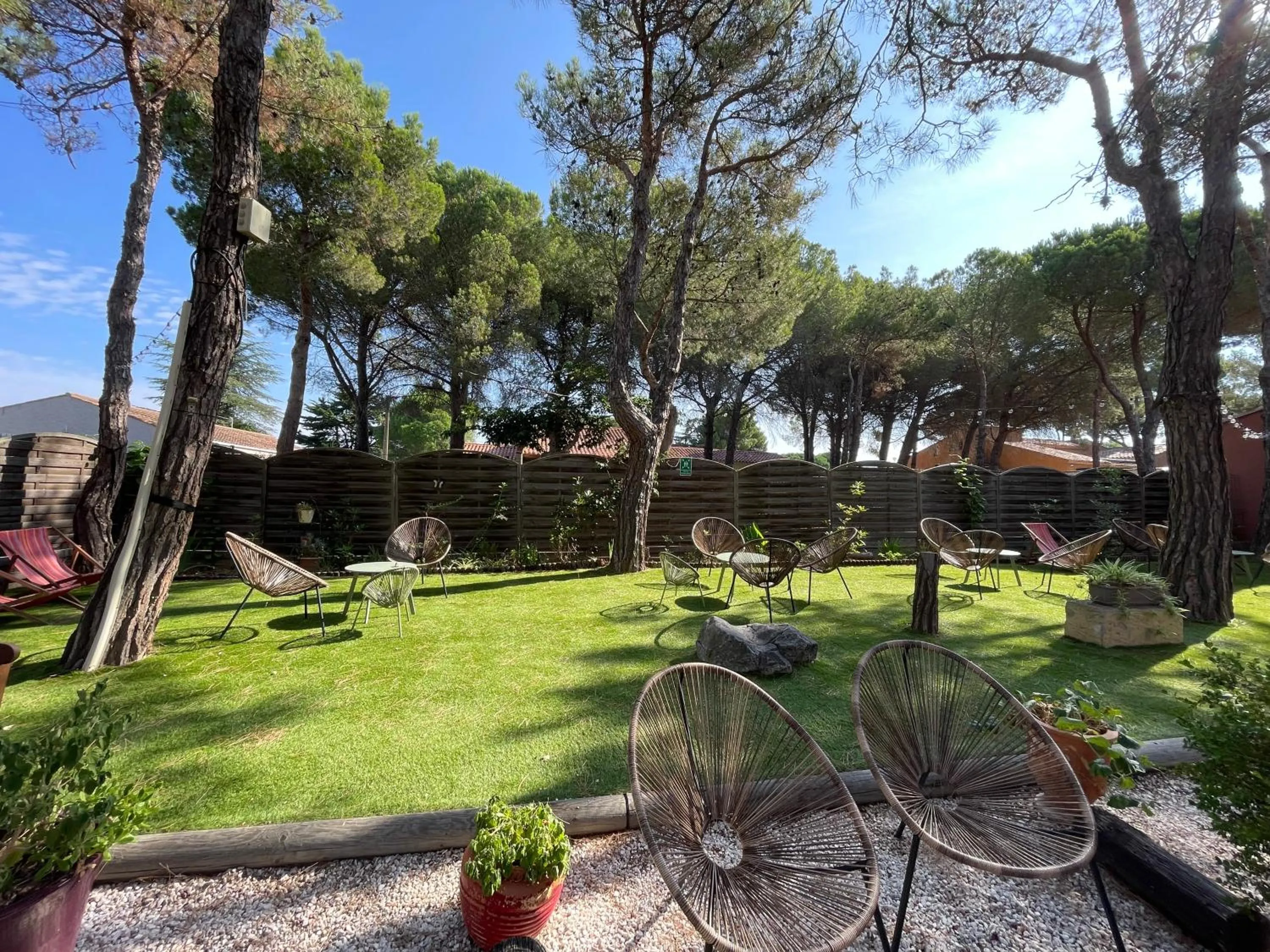 Garden in Hotel du Mas