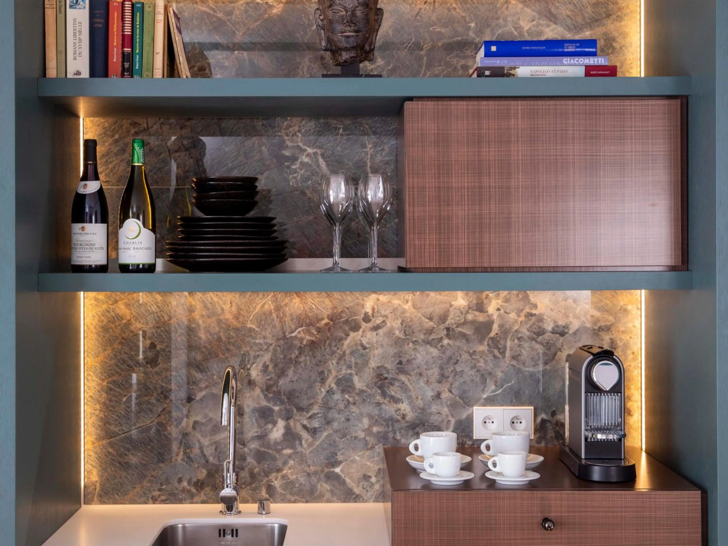 kitchen in Hôtel Bel Ami