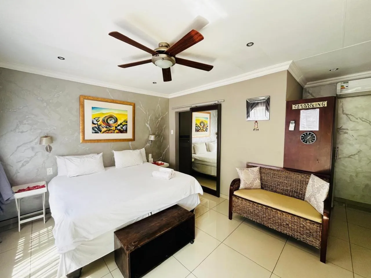 Bed in New Bali Guesthouse