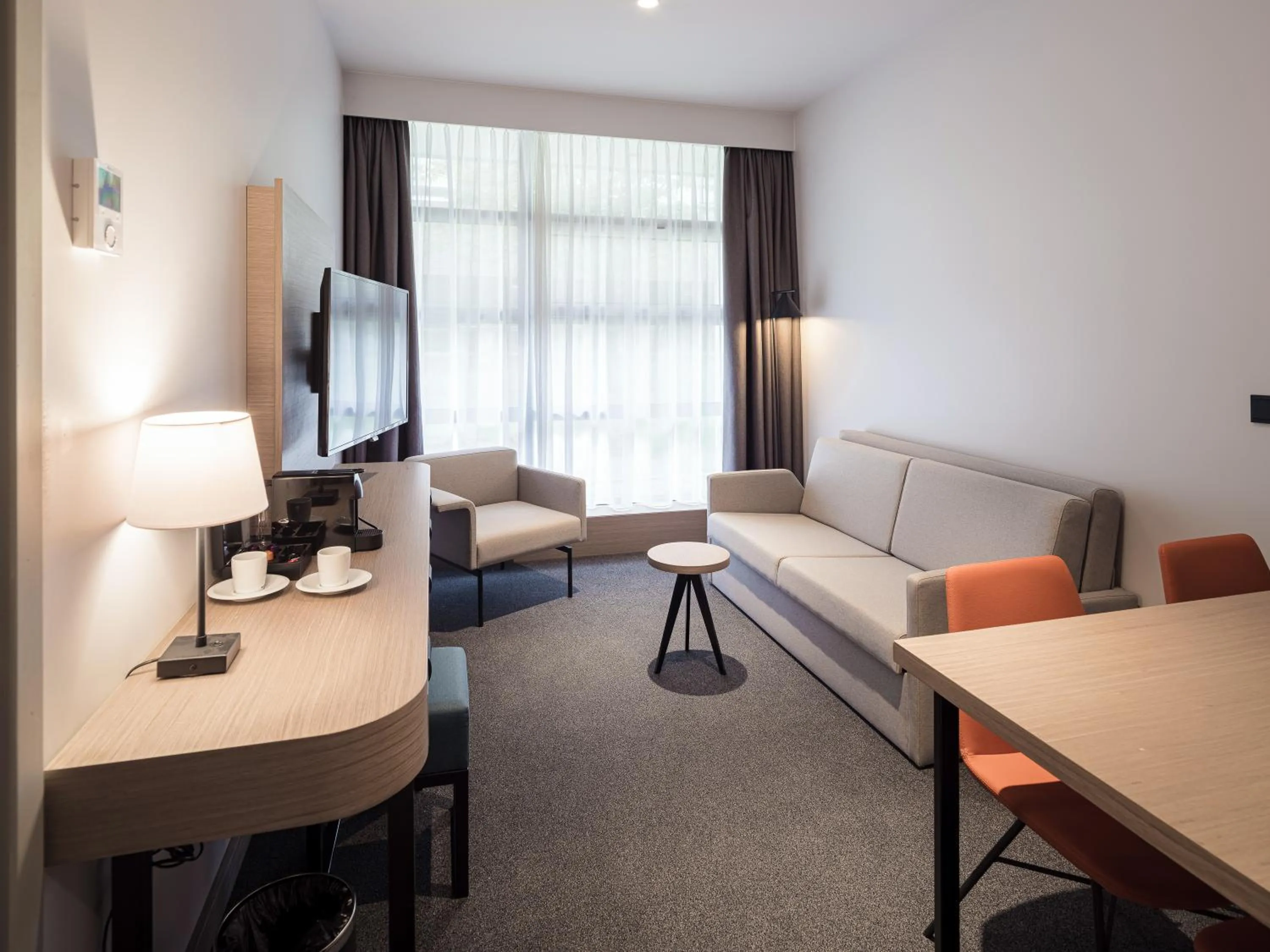 Seating area, Bed in Executive Residency by Best Western Amsterdam Airport