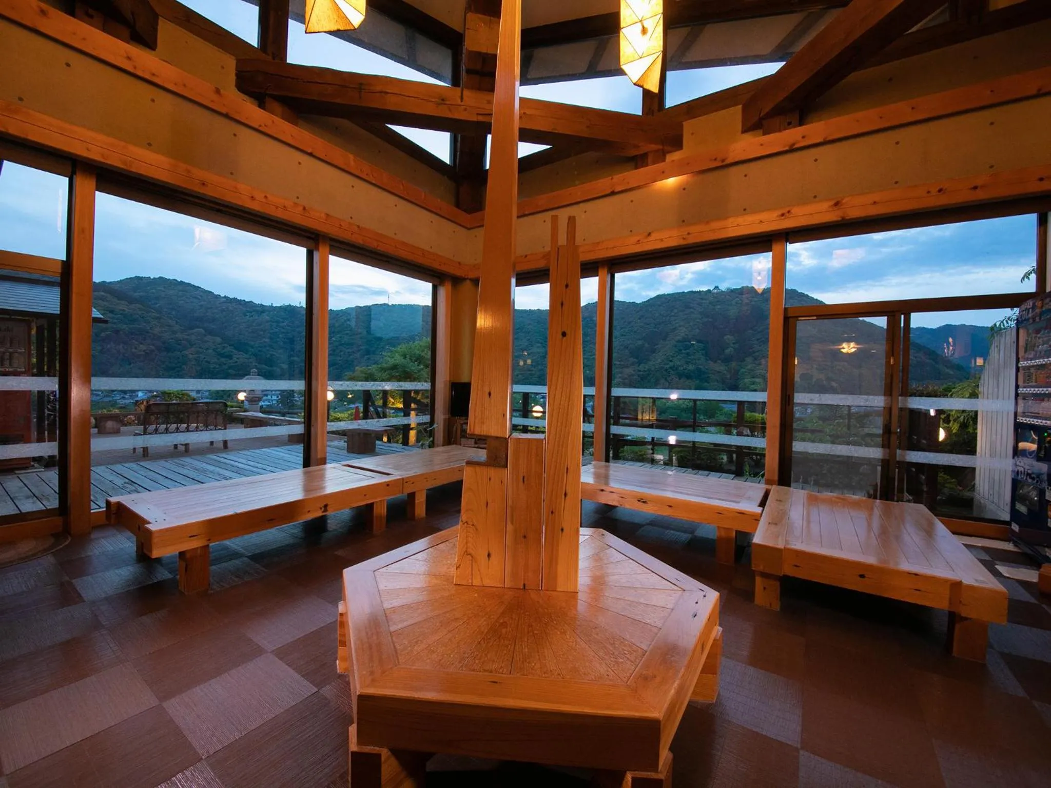 Balcony/Terrace in Iwakuni Kokusai Kanko Hotel