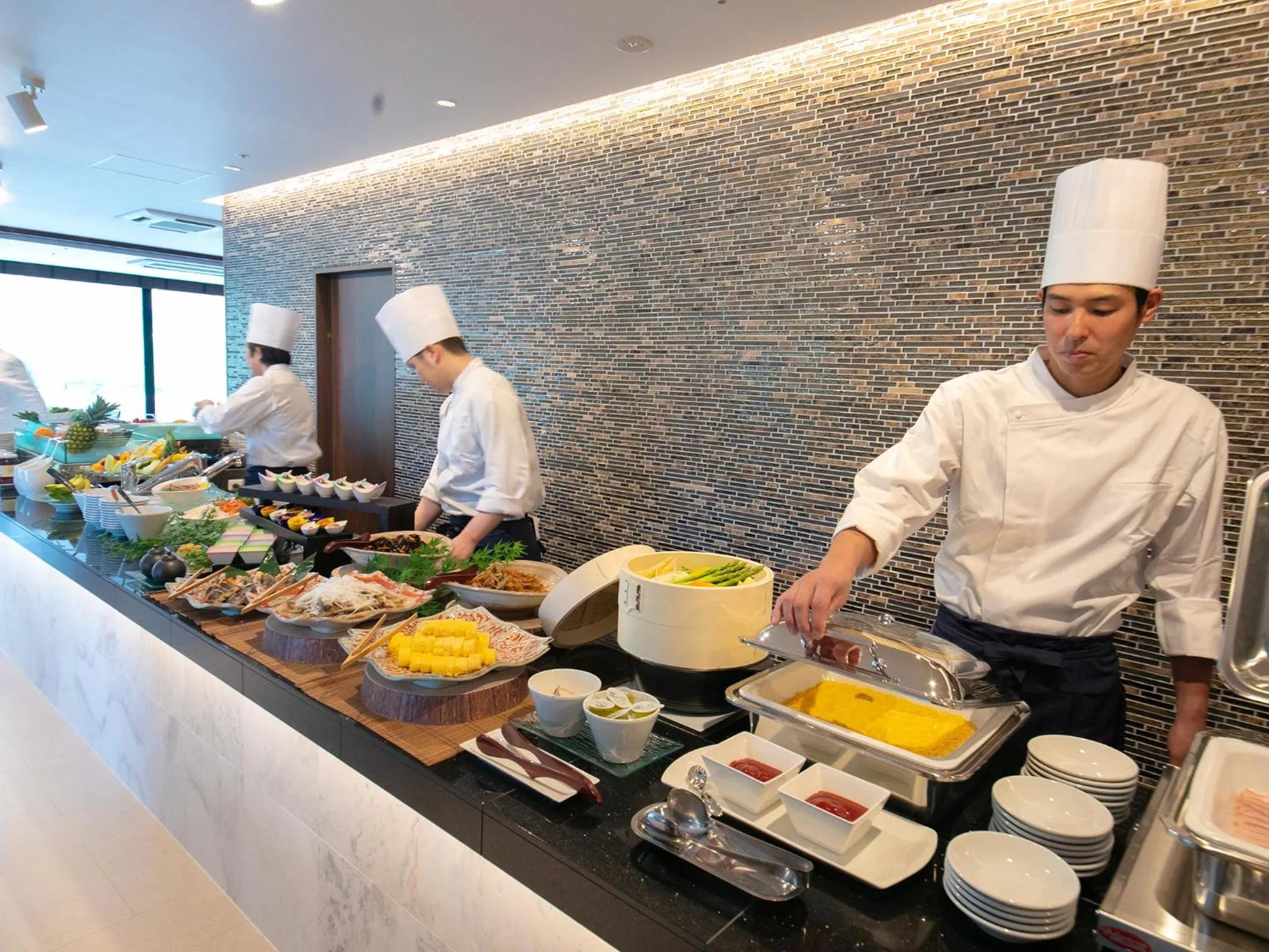 Staff in Iwakuni Kokusai Kanko Hotel