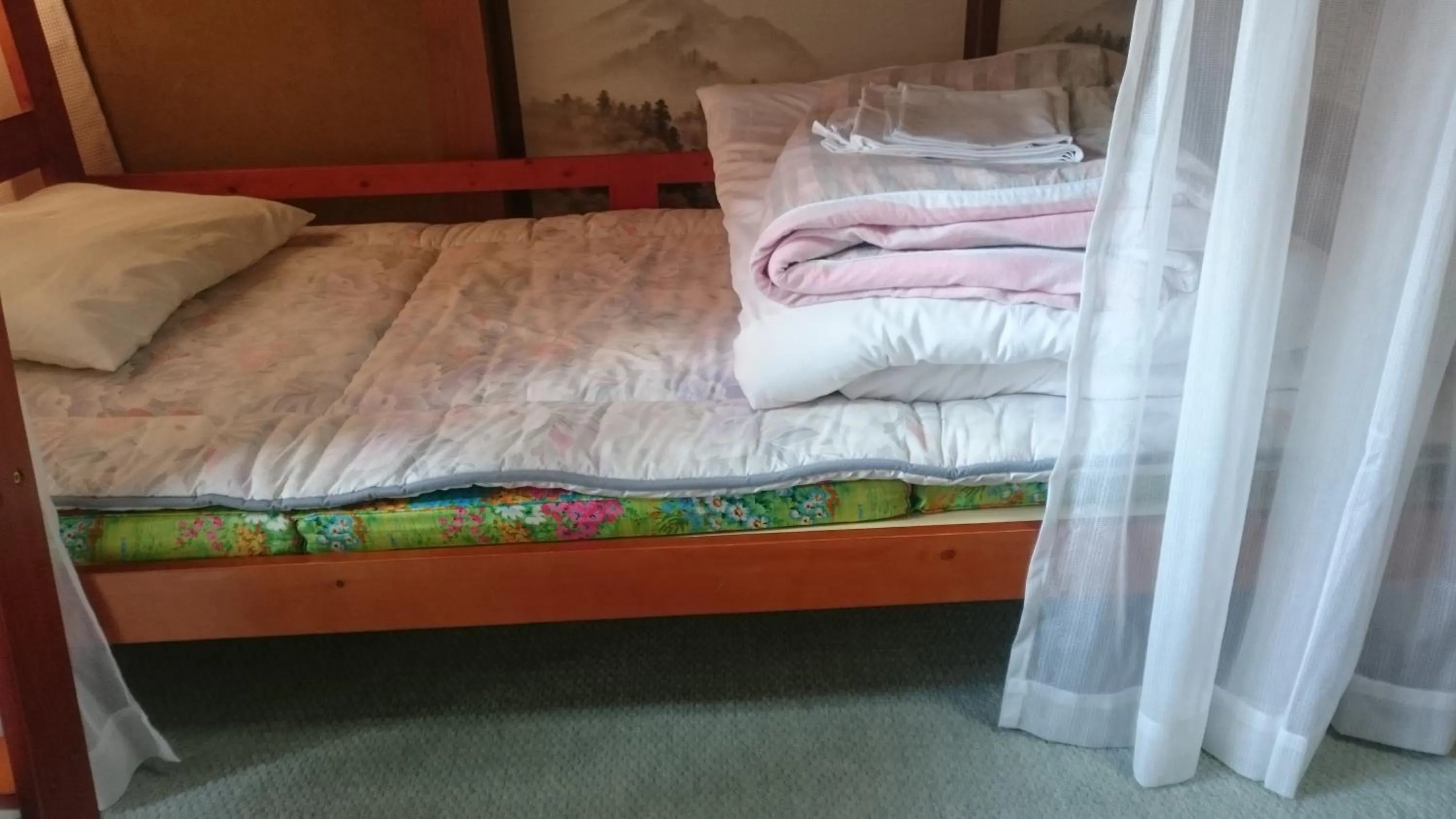 bunk bed, Bed in Towadako Backpackers