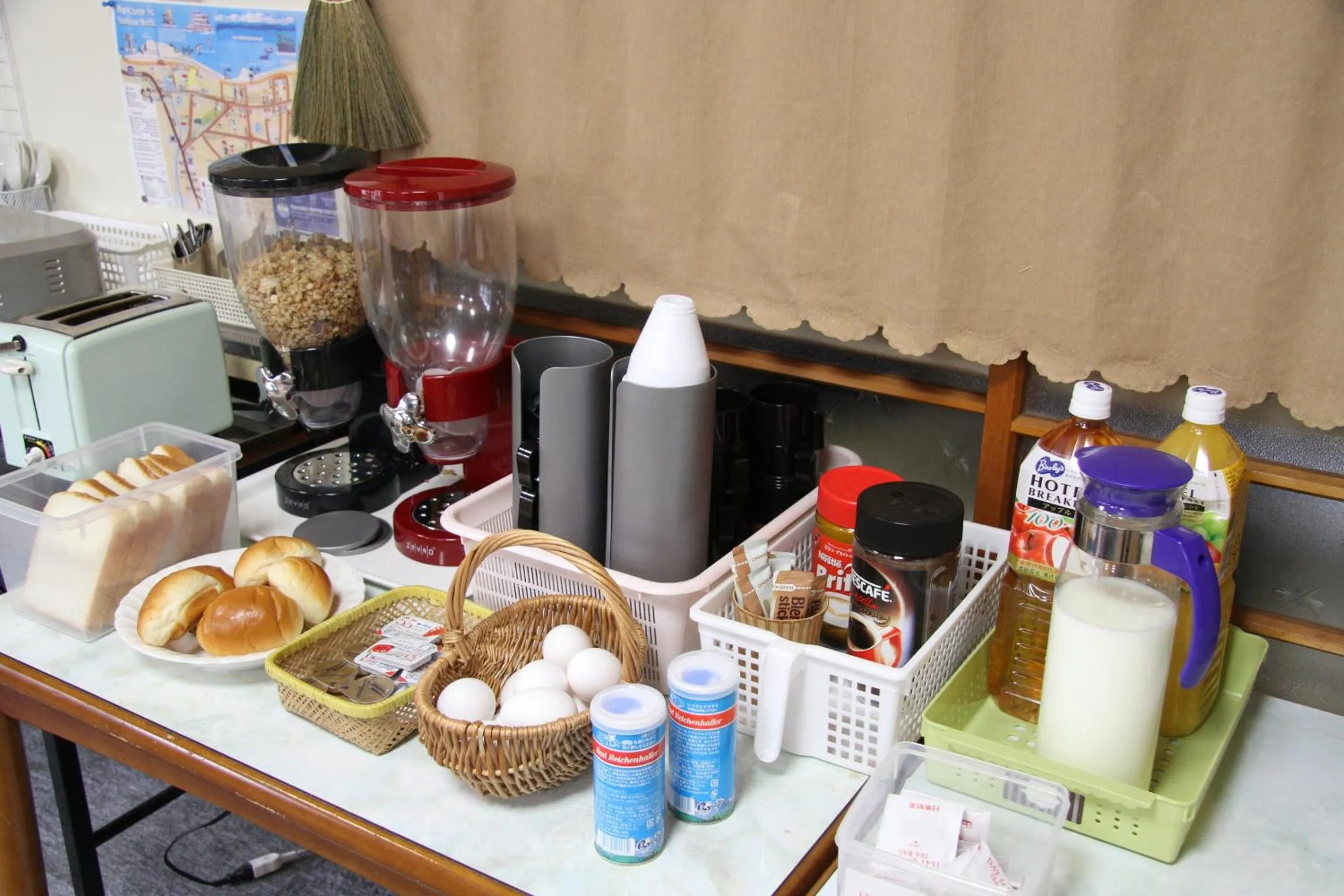 Food close-up in Towadako Backpackers
