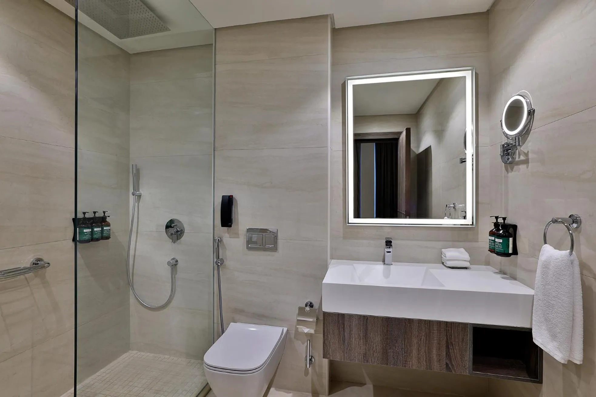 Toilet in voco Al Khobar by IHG