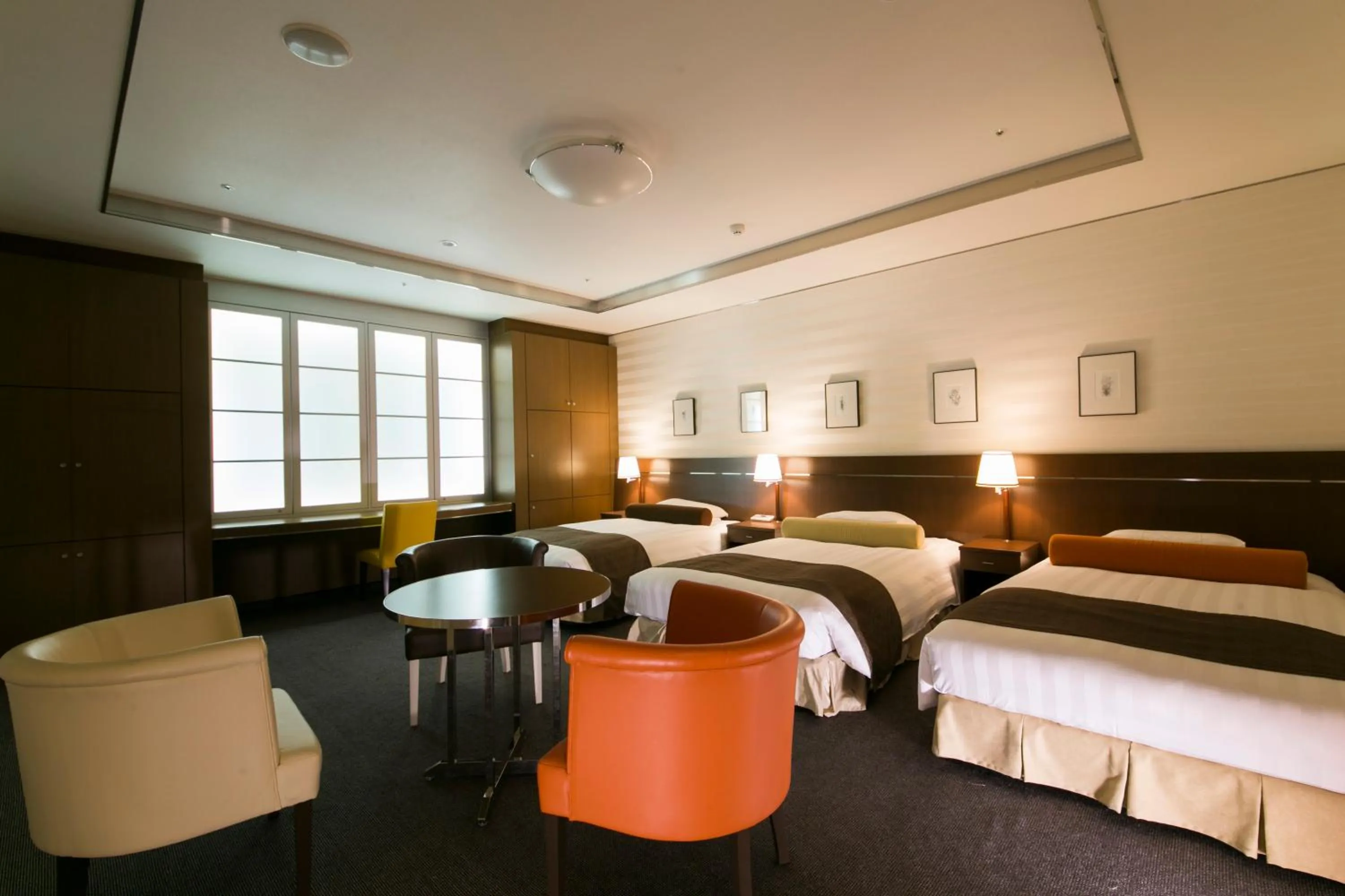 Bed in Meitetsu Toyota Hotel